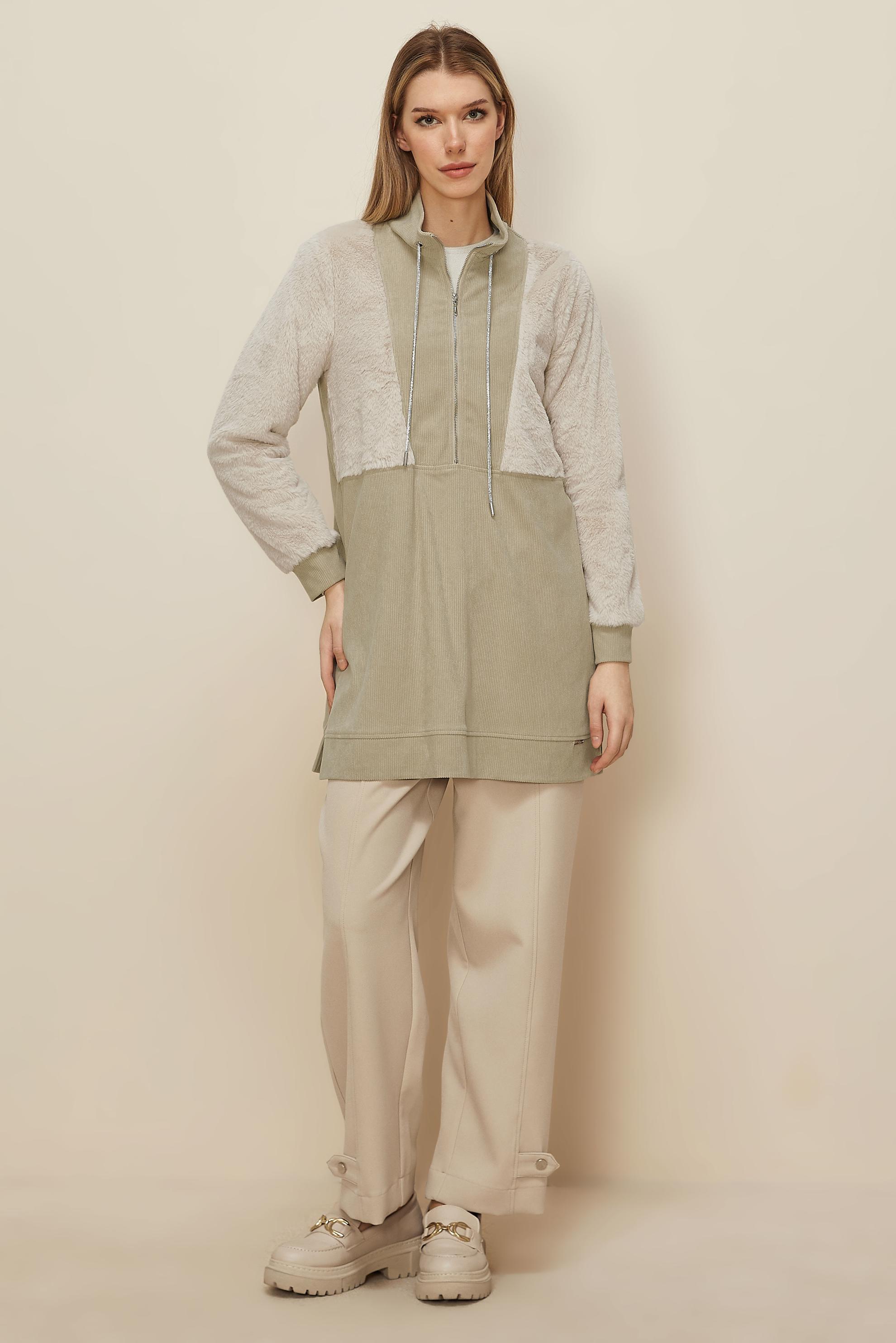 Hijab clothing BEIGE 70943 10023 PANTOLON 38-46 TEK 42