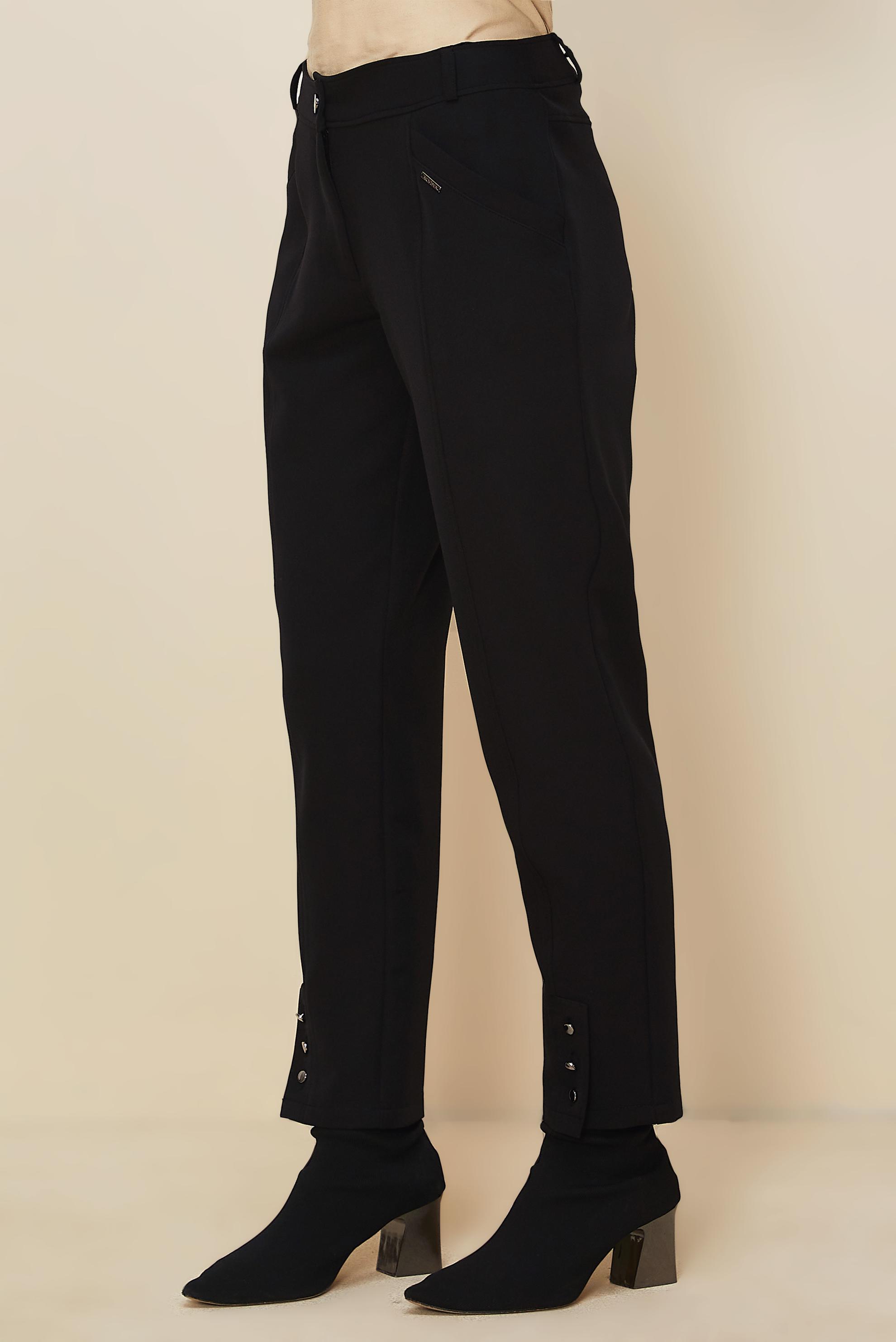 Hijab clothing BLACK BUTTON DETAILED PANTS 70944