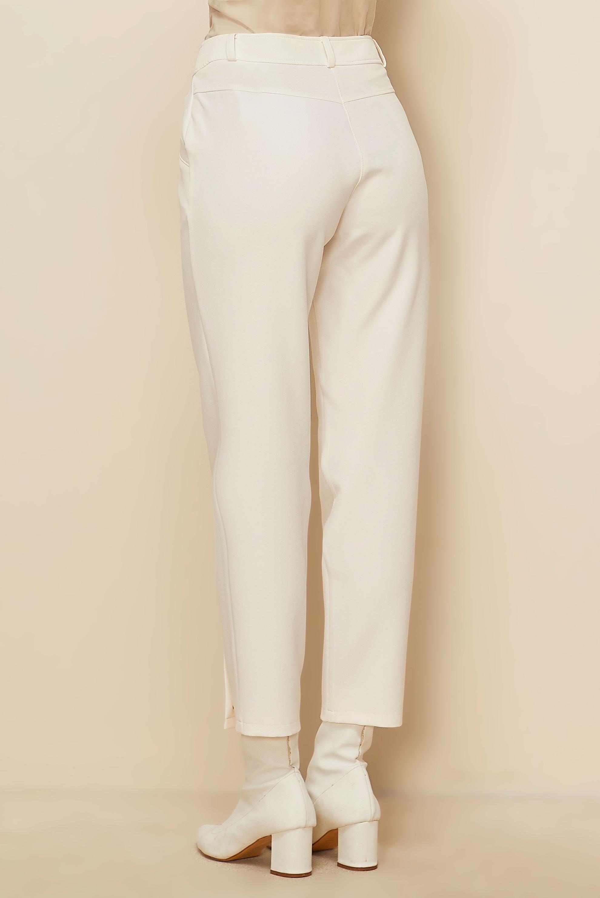 Hijab clothing WHITE BUTTON DETAILED PANTS 70944