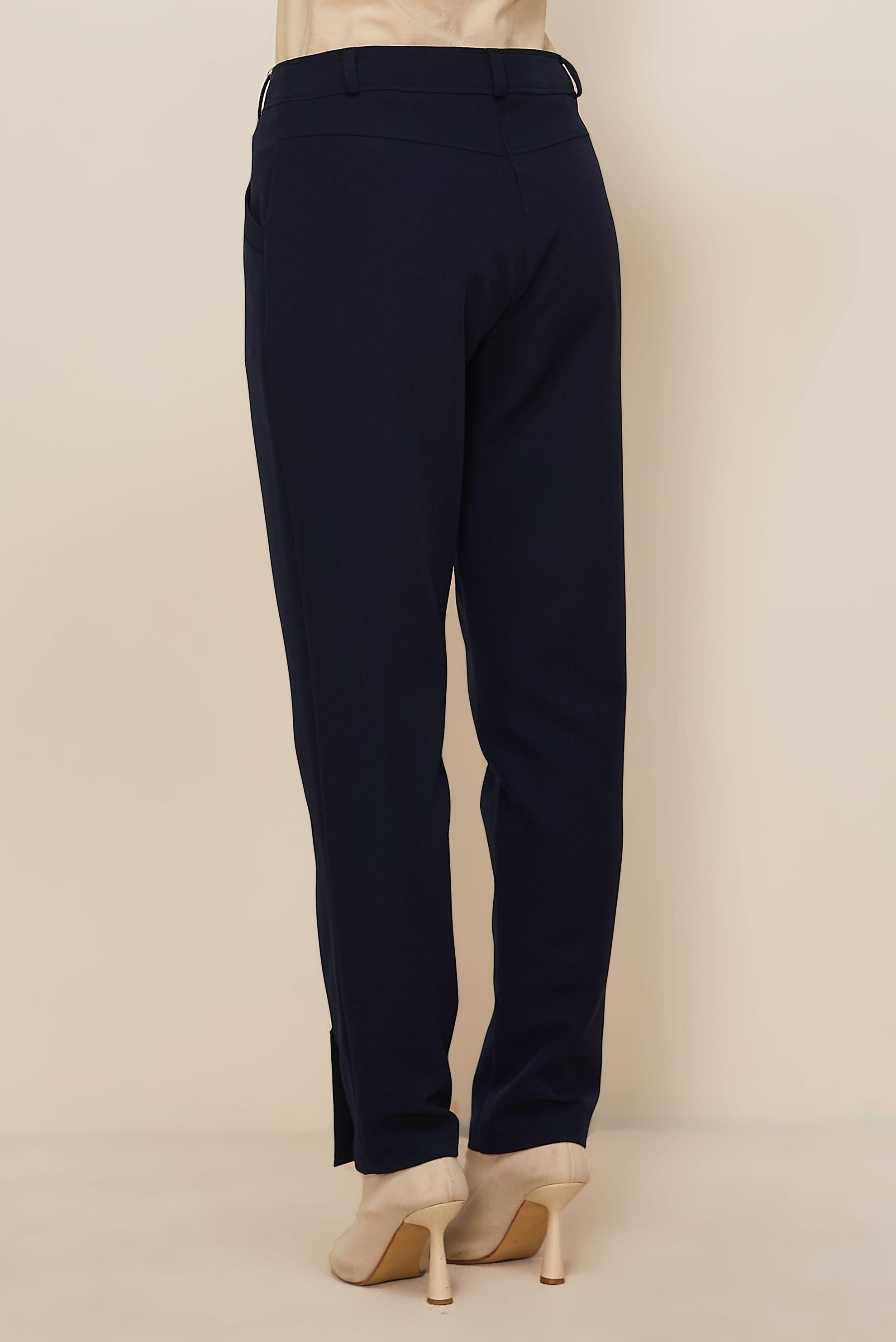 Tesettür giyim LACİVERT DÜĞME DETAYLI PANTOLON 70944