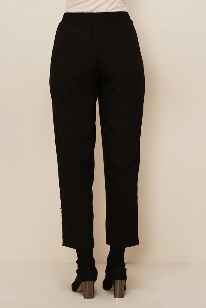 Hijab clothing BLACK CARROT TROUSERS 70946 - ALVİNA