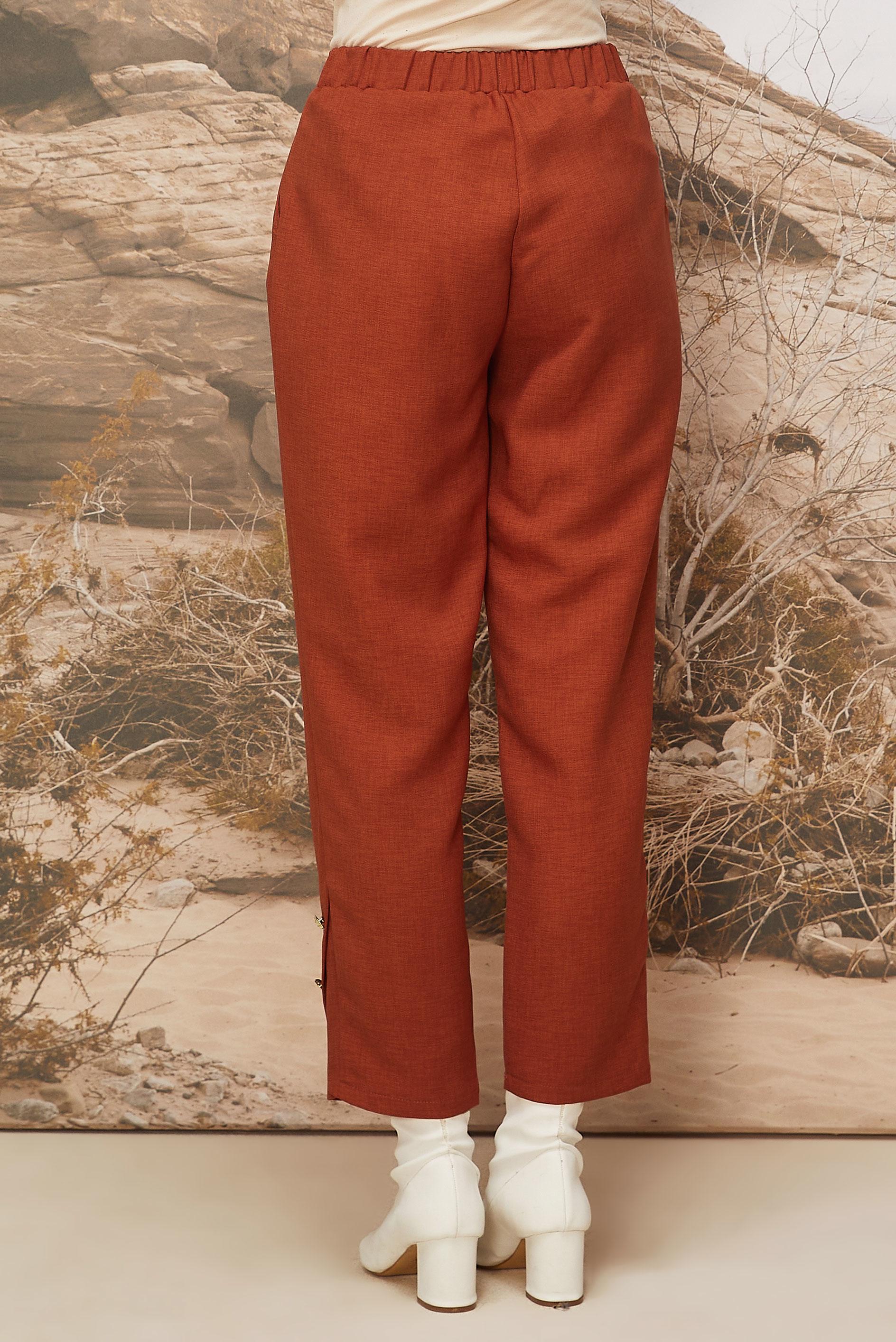 Tesettür giyim TURUNCU HAVUÇ PANTOLON 70946