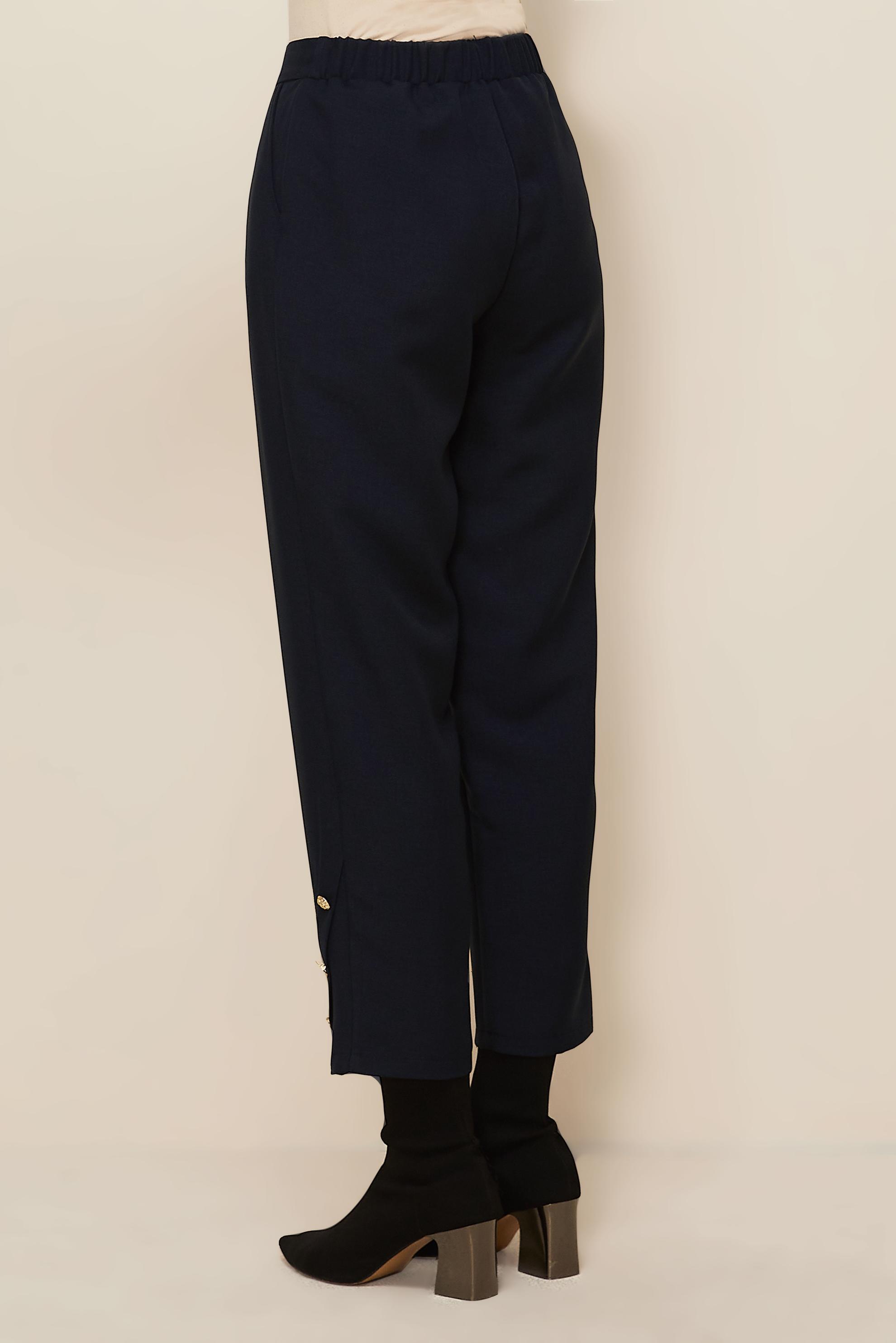 Vêtements hijab BLEU MARINE PANTOLON CAROTTE 70946