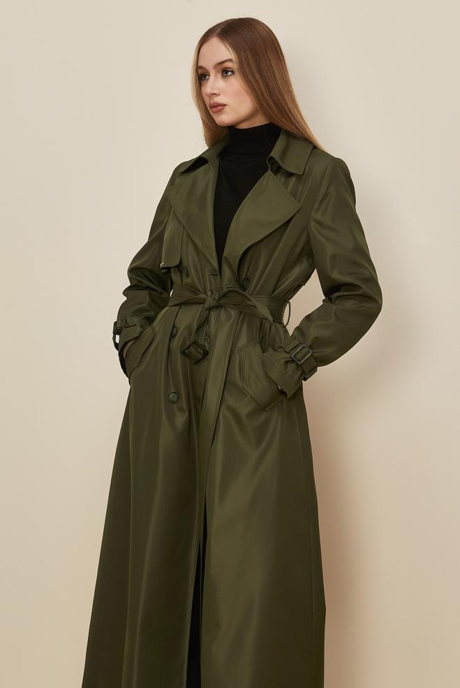 Hijab clothing KHAKI 10994 DEWSPO BONDİNG PARDESÜ 38-46 TEK 40 - ALVİNA