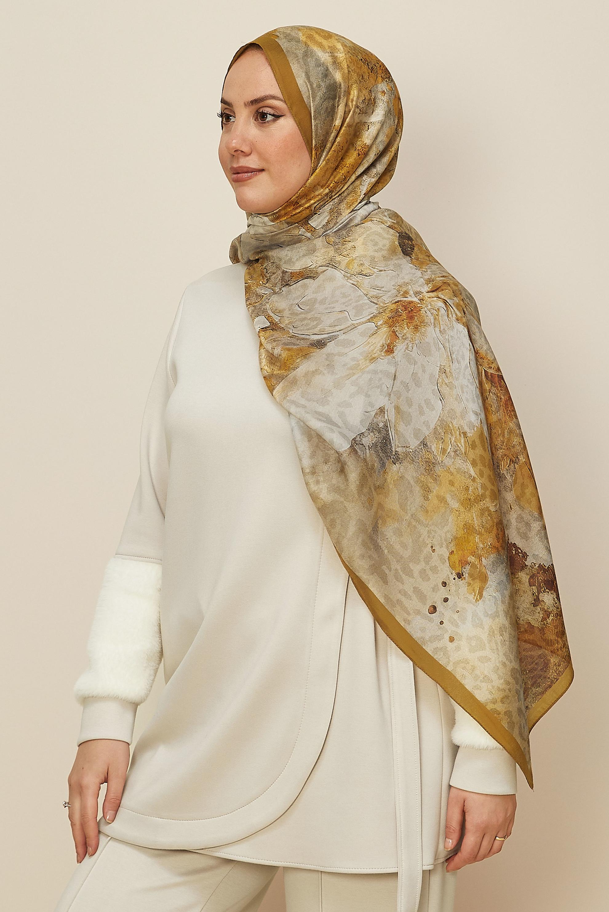 Hijab clothing TABA 1332 ALVİNA KAŞMİR ŞAL(HNM)