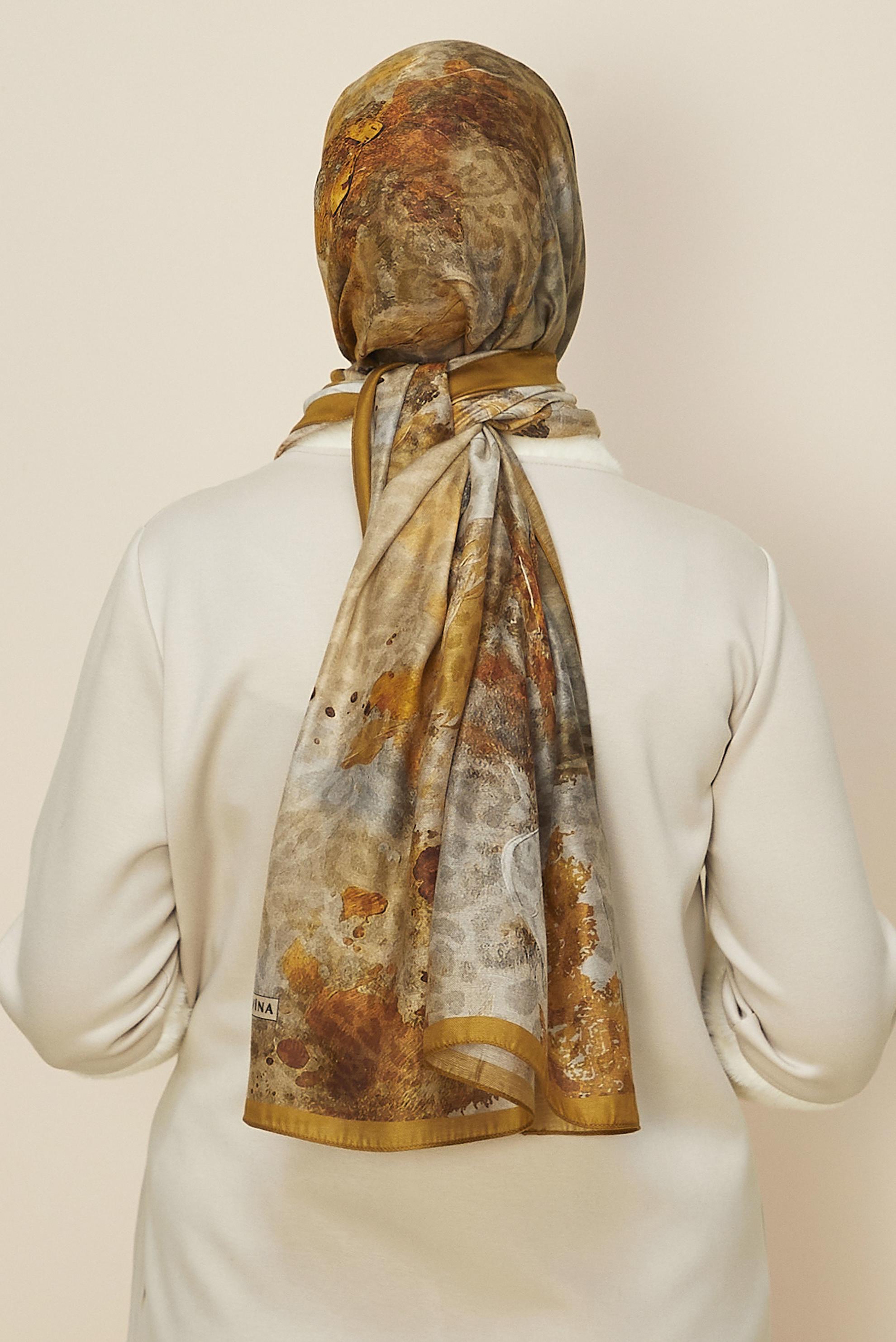 Hijab clothing TABA 1332 ALVİNA KAŞMİR ŞAL(HNM)