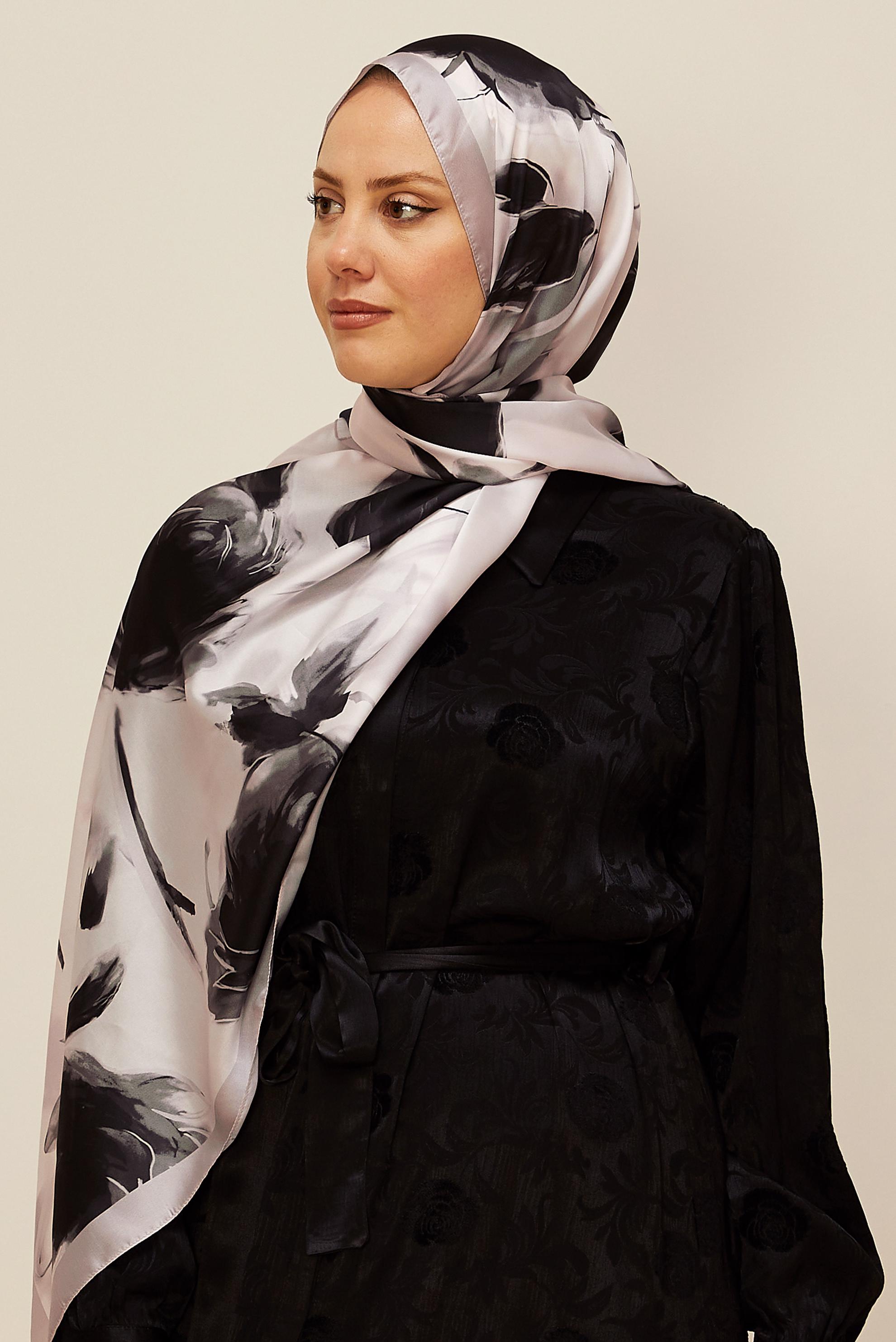 Hijab clothing POWDER ALVINA PATTERNED SHAWL 8602