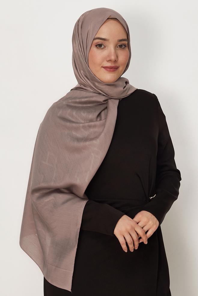 Hijab clothing MINK ALVINA VISCOSE SHAWL 8611 - ALVİNA