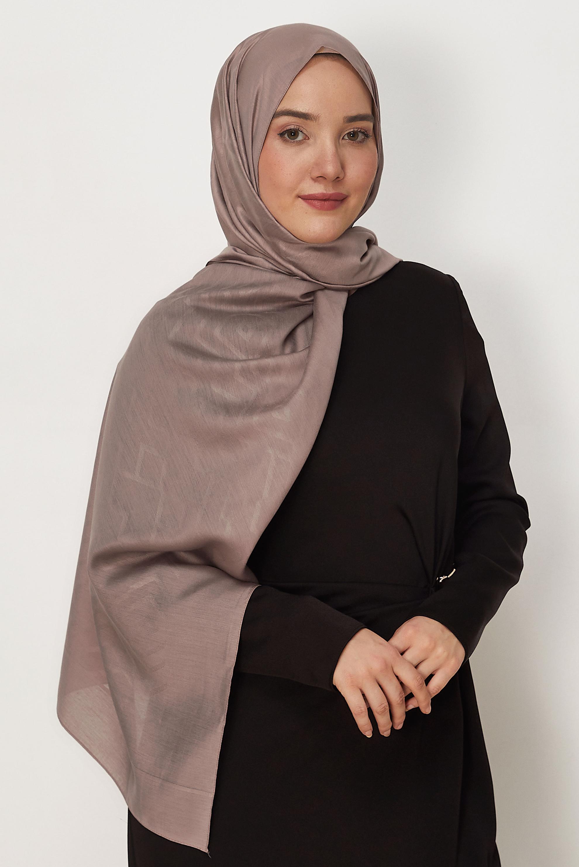 Hijab clothing MINK ALVINA VISCOSE SHAWL 8611