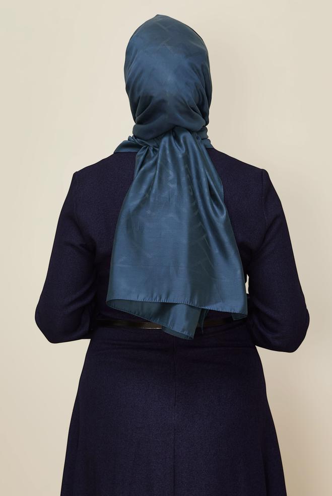 Vêtements hijab BLEU MARINE CHÂLE ALVINA EN VISCOSE 8611 - ALVİNA
