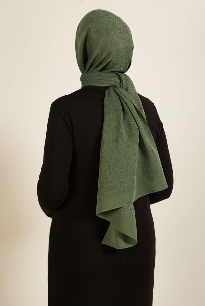 Vêtements hijab KAKI CHÂLE ALVINA 8613 - ALVİNA