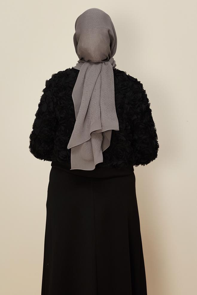 Vêtements hijab BEIGE CHÂLE ALVINA 8613 - ALVİNA