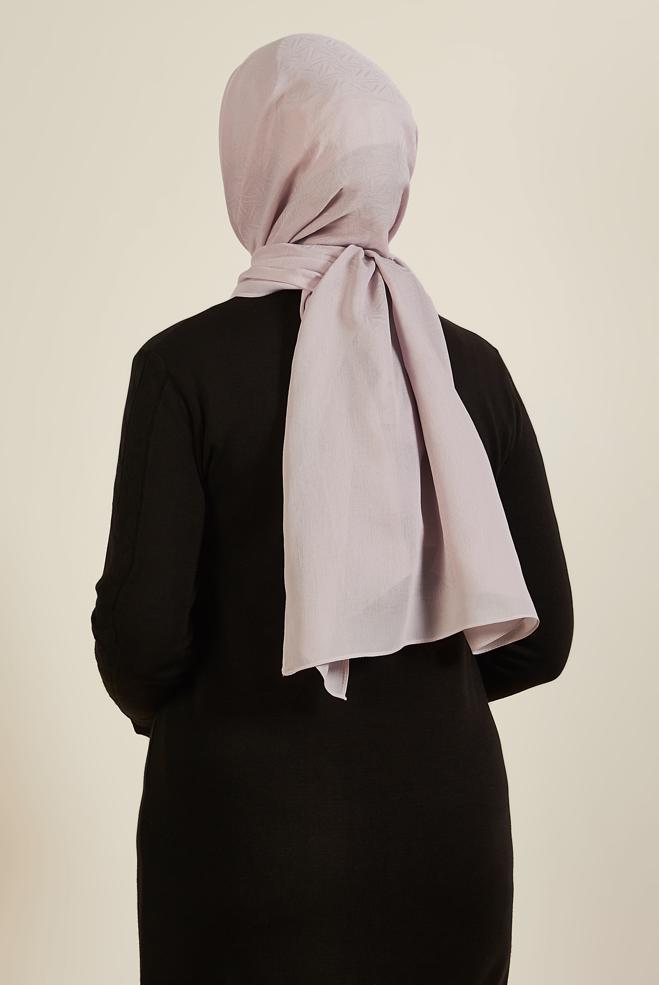 Tesettür giyim PUDRA ALVİNA VELLURE ŞAL 8613 - ALVİNA