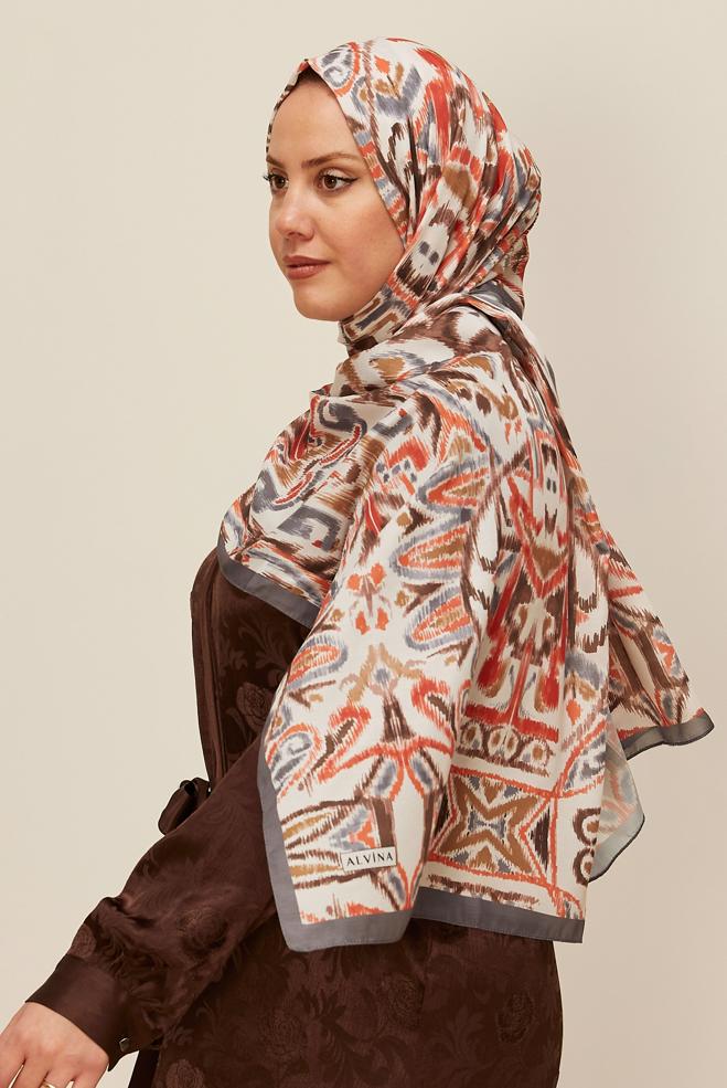 Vêtements hijab VISON 10866-1 ALVİNA SOFT ŞAL(HNM) - ALVİNA