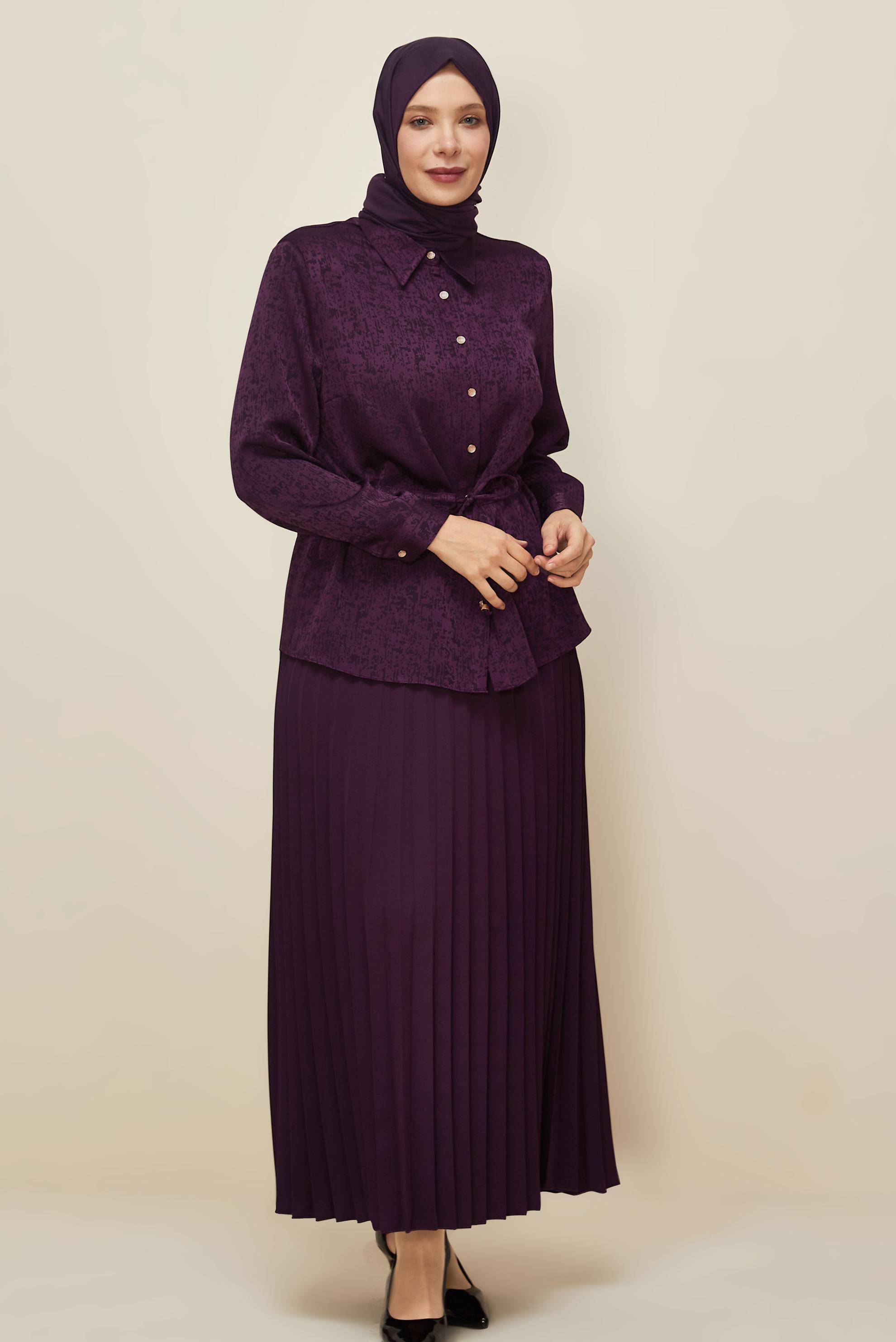 Hijab clothing DAMSON SKIRTED JACQUARD SUIT 20882
