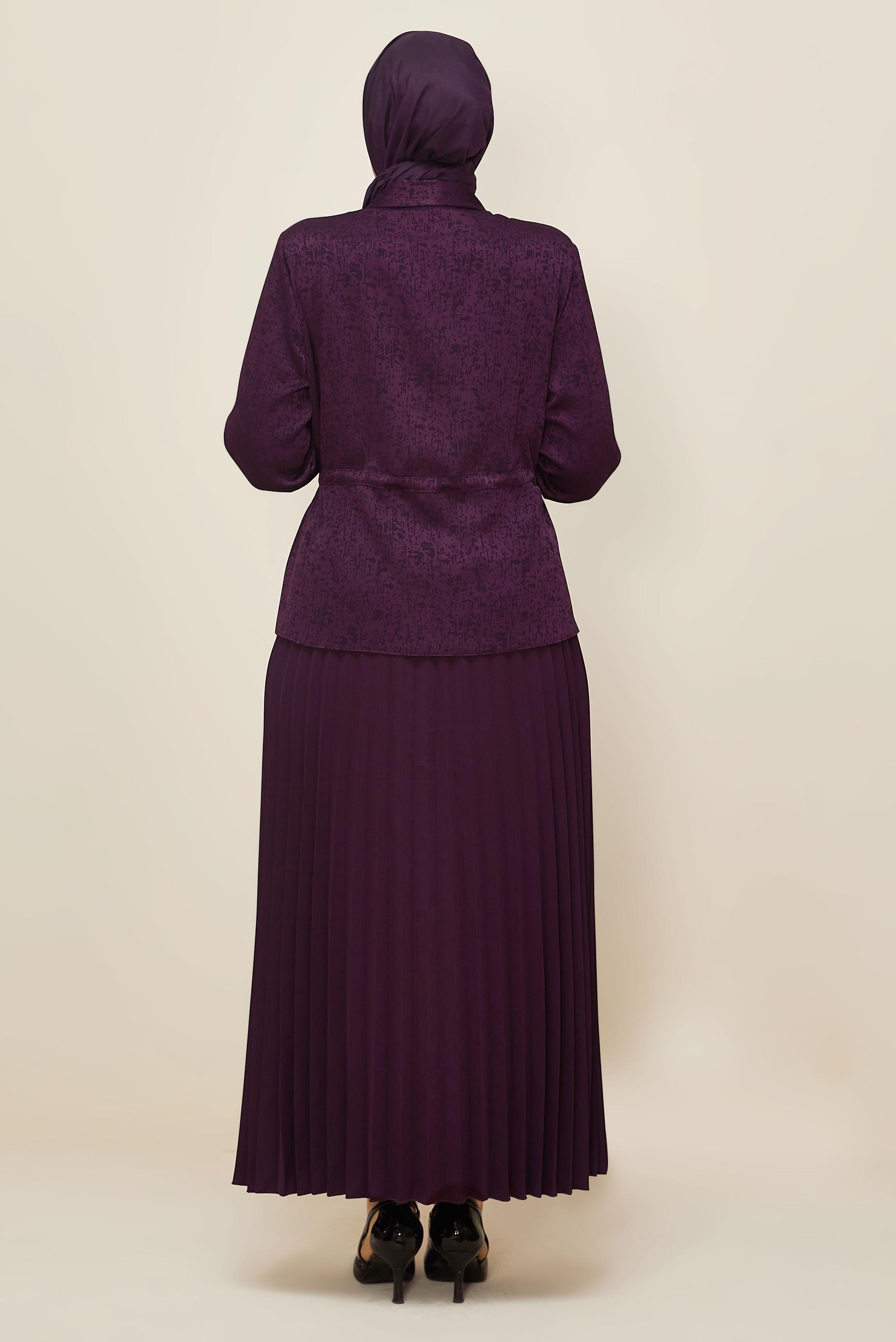 Hijab clothing DAMSON SKIRTED JACQUARD SUIT 20882