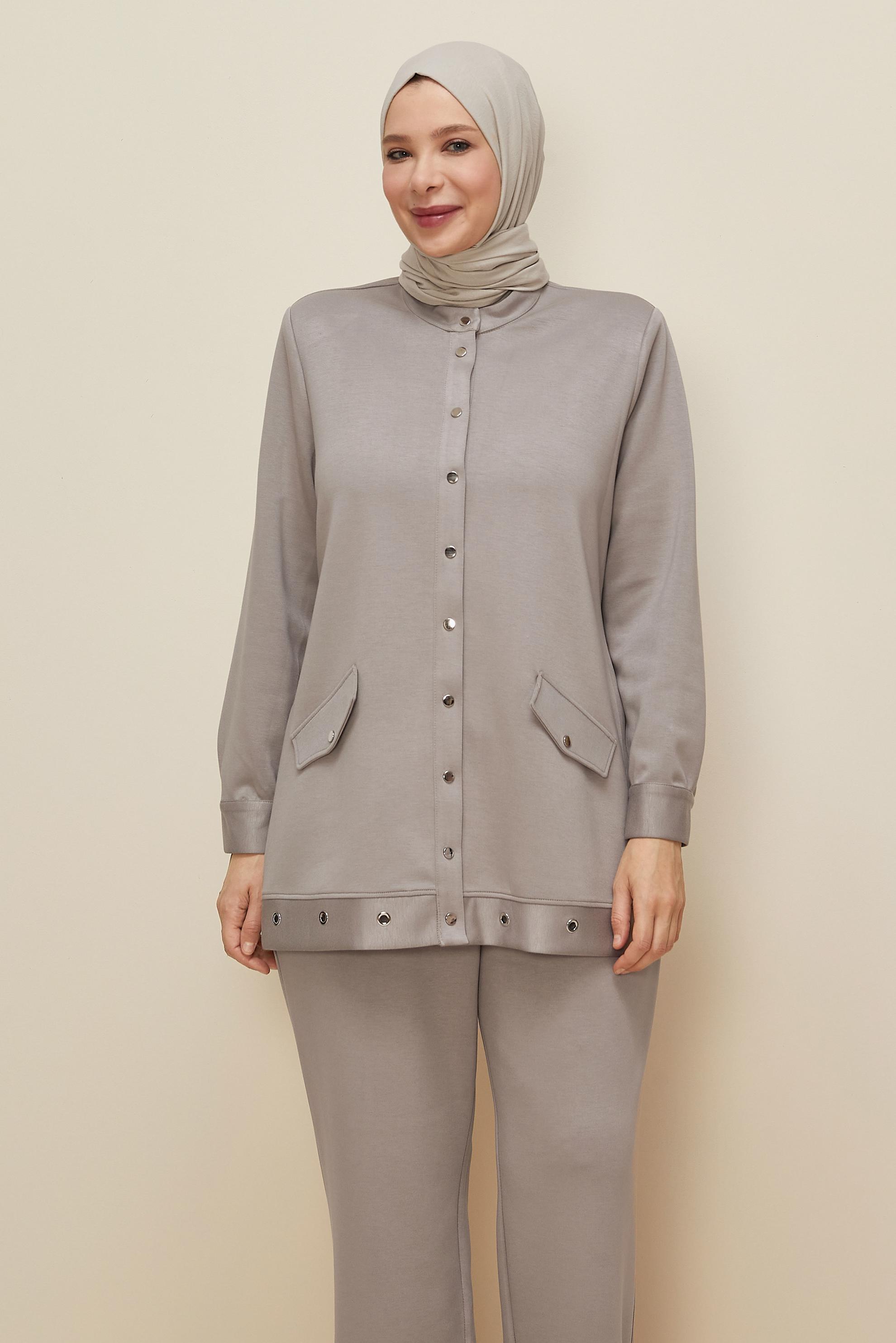 Hijab clothing MINK PLUS SIZE PANTSUIT 20873