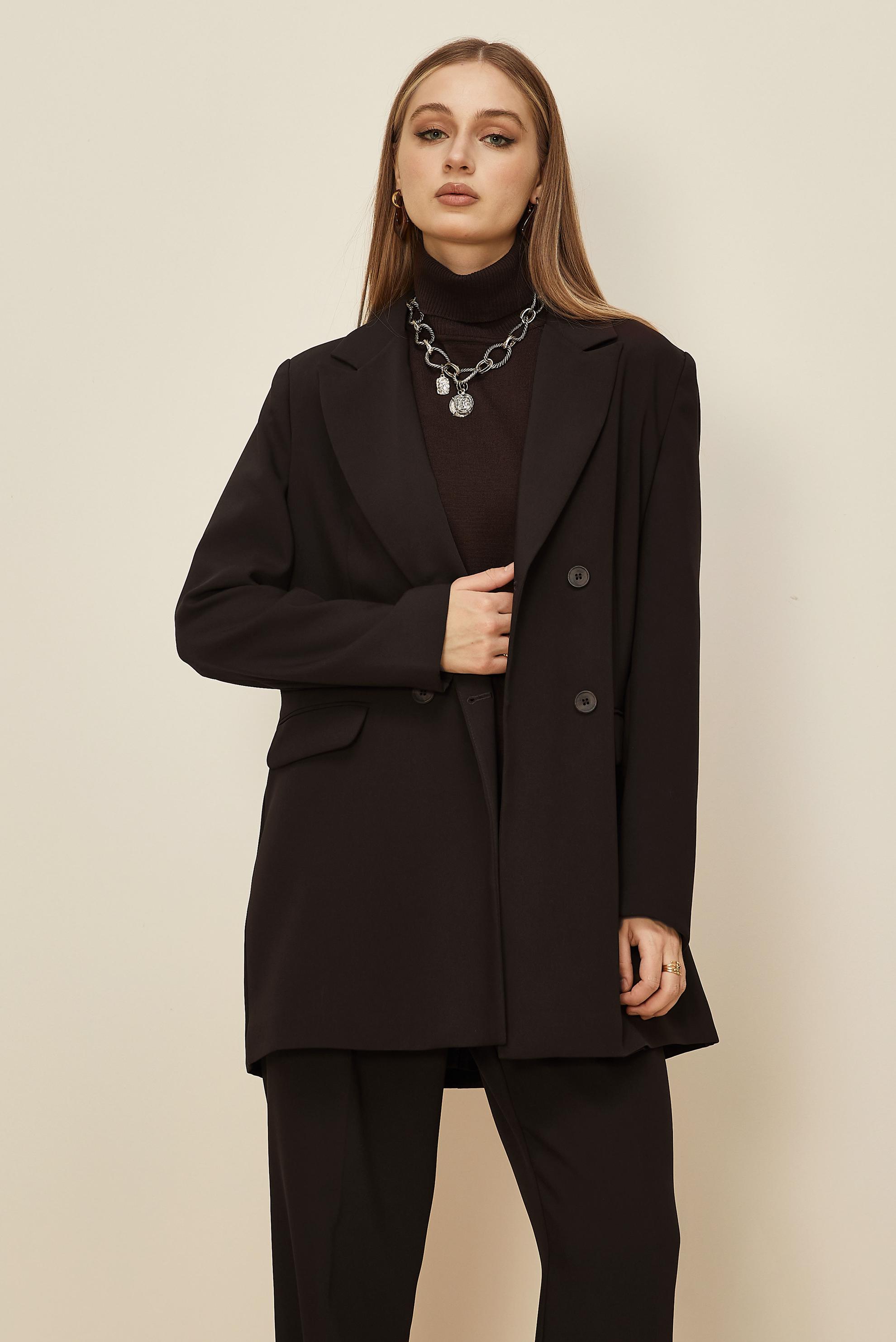 Tesettür giyim KAHVE 30543 12067 2 Lİ PANT.TK.38-46 TEK 42