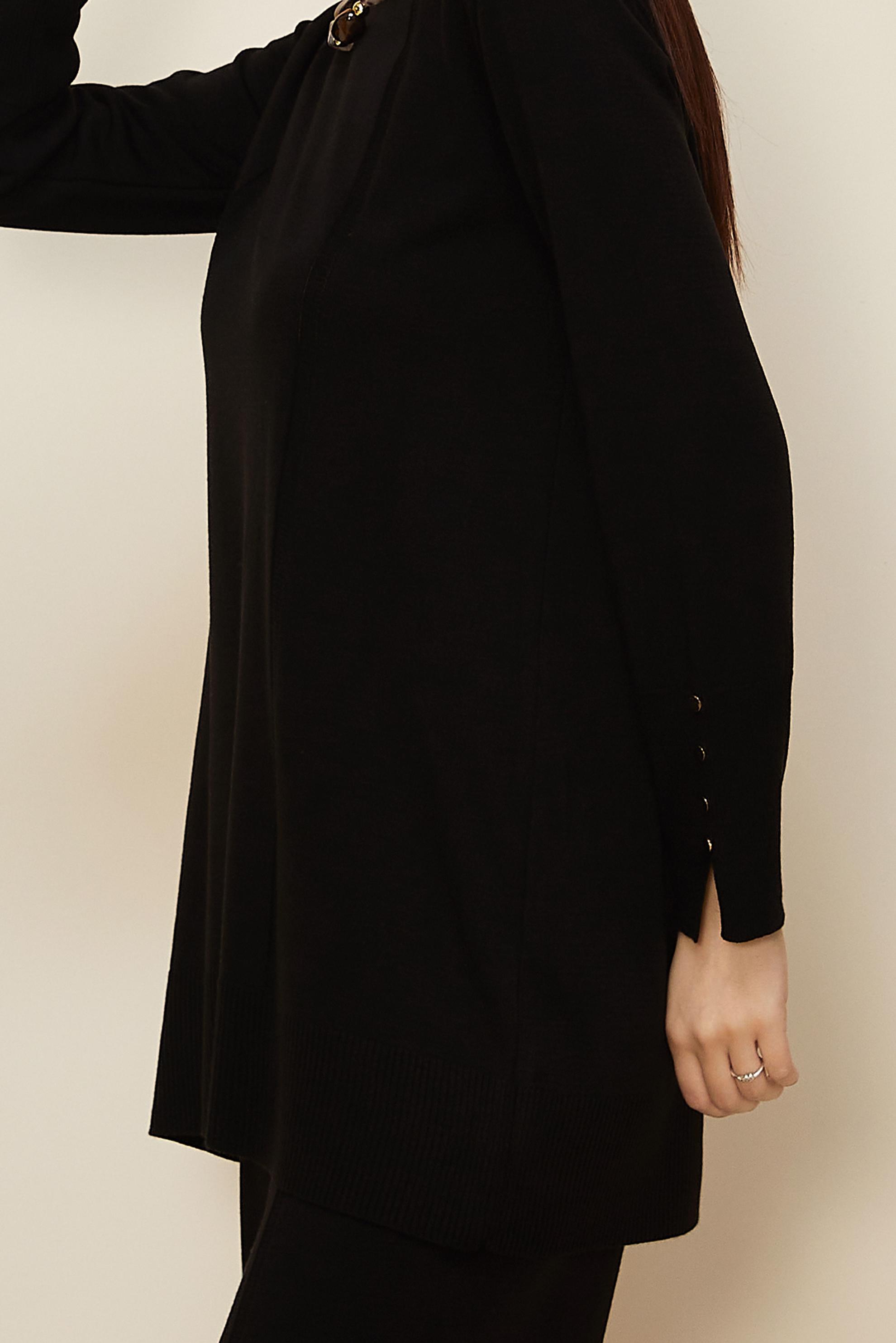 Hijab clothing BLACK KNITWEAR PANTSUIT 45825