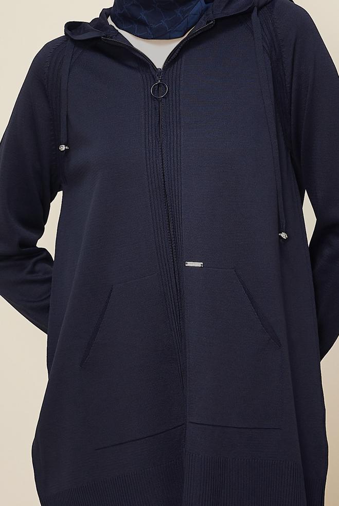 Tesettür giyim LACİVERT 45902 TRİKO 2&prime;Lİ PANT.TAK.38-46 - ALVİNA