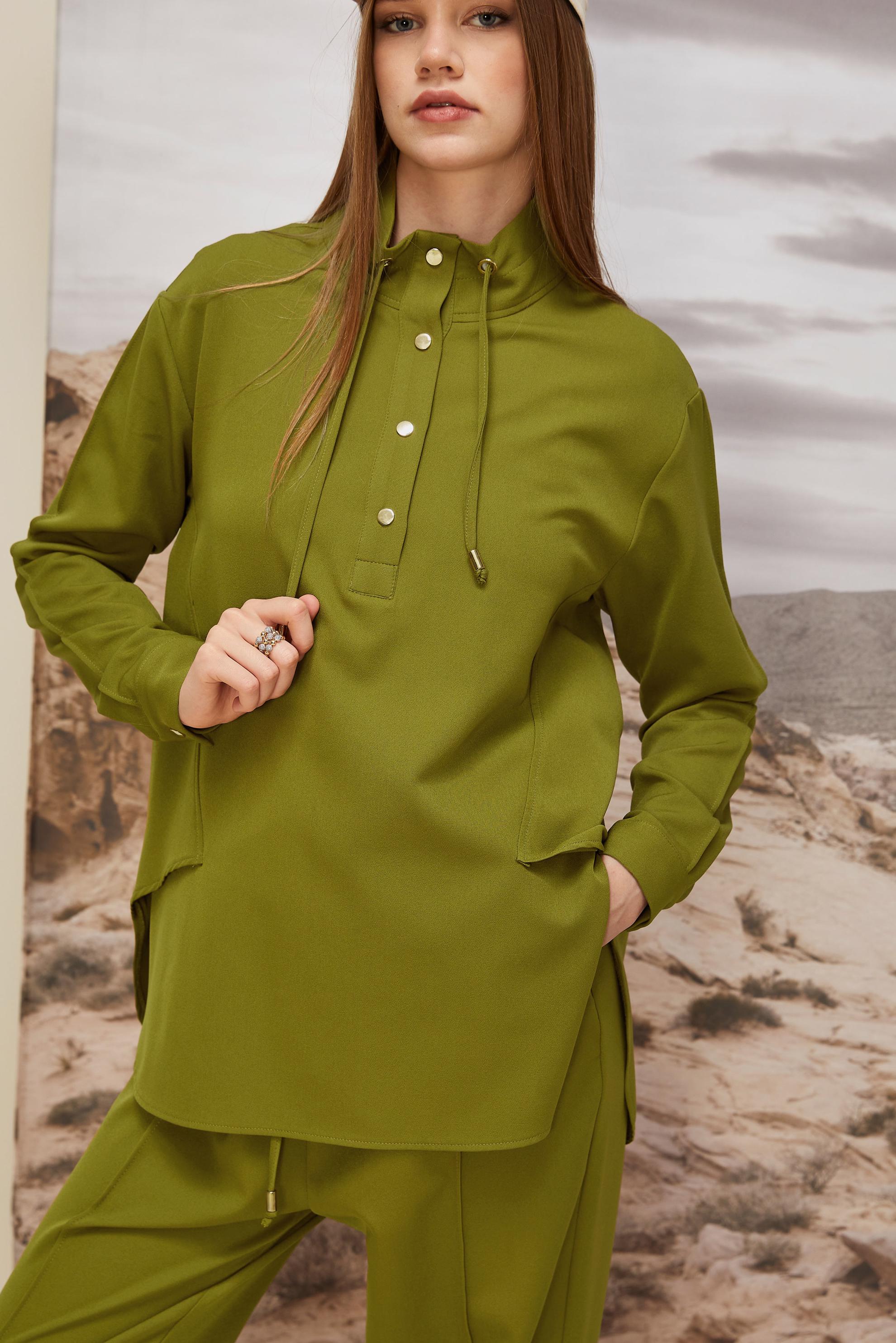 Hijab clothing GREEN PANTSUIT 45972