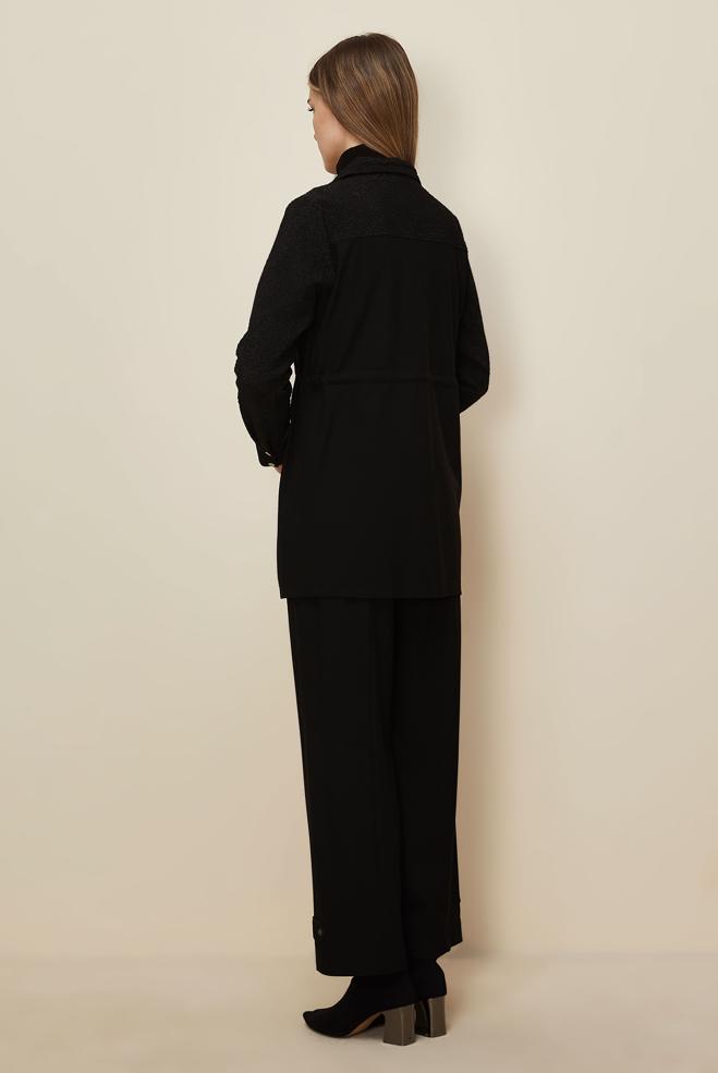 Tesettür giyim SİYAH 46010 KARDELEN 2&prime;Lİ PANT.TK.38-44 TEK 40 - ALVİNA