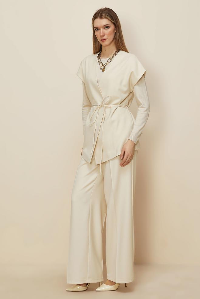 Tesettür giyim BEJ 46020 17235 2&prime;Lİ PANT.TK. 38-42 TEK38 ÇİFT40 - ALVİNA