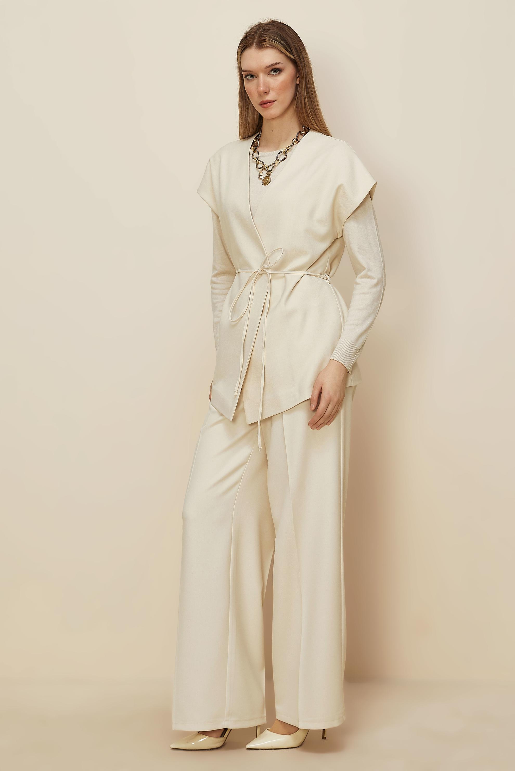 Tesettür giyim BEJ 46020 17235 2&prime;Lİ PANT.TK. 38-42 TEK38 ÇİFT40