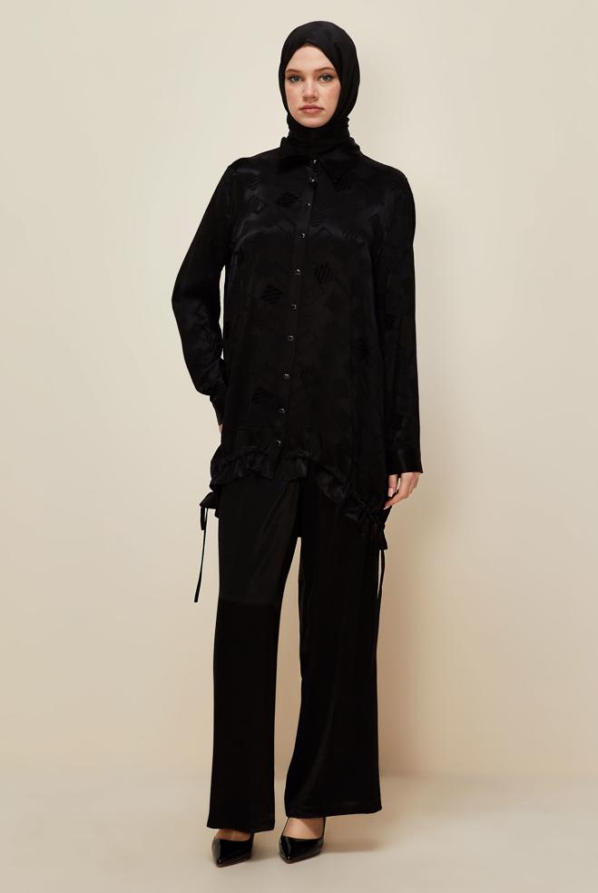 Hijab clothing BLACK 46104 JUM 871 2′Lİ PANT.TK. 40-48 TEK 42 - ALVİNA