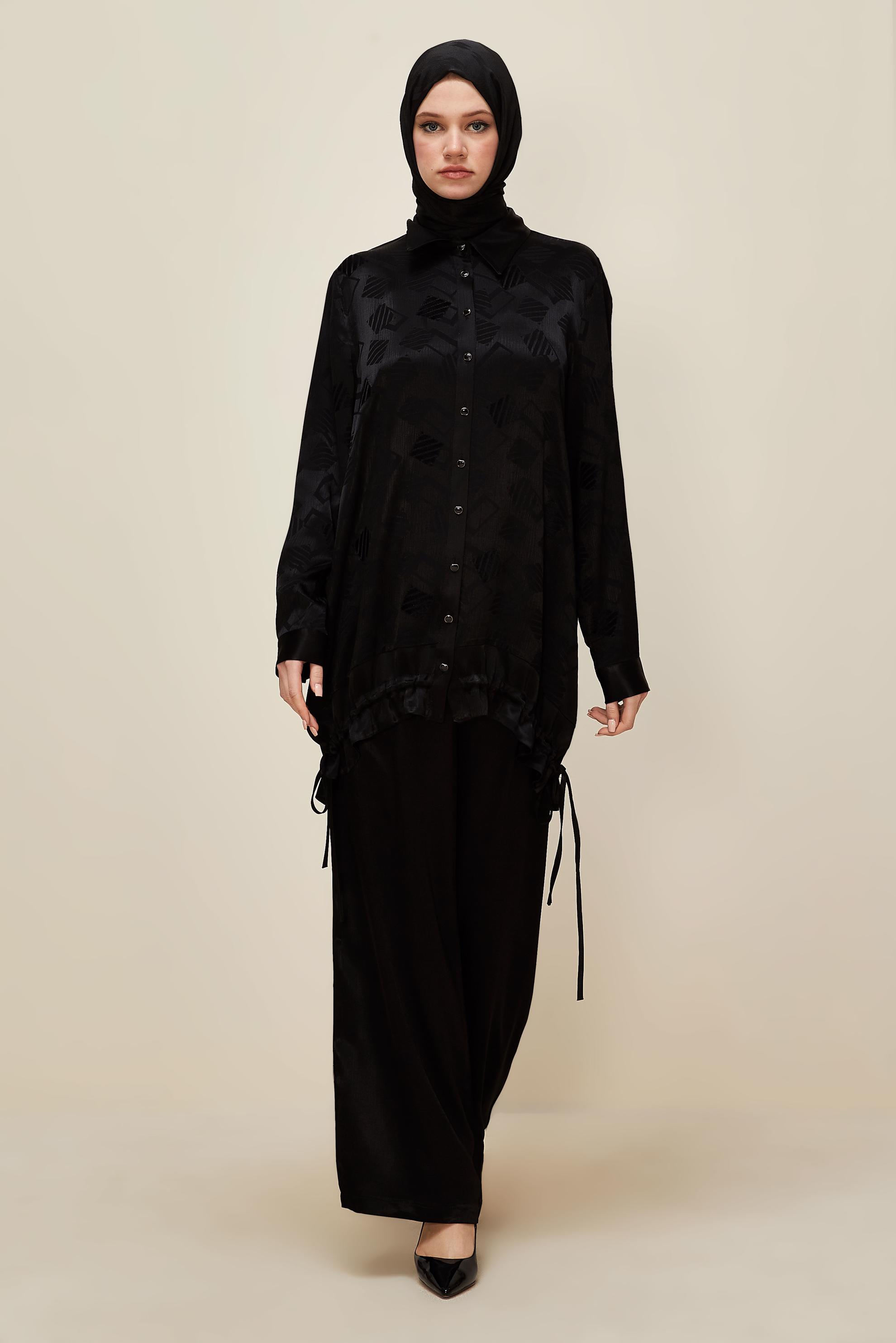 Hijab clothing BLACK 46104 JUM 871 2′Lİ PANT.TK. 40-48 TEK 42