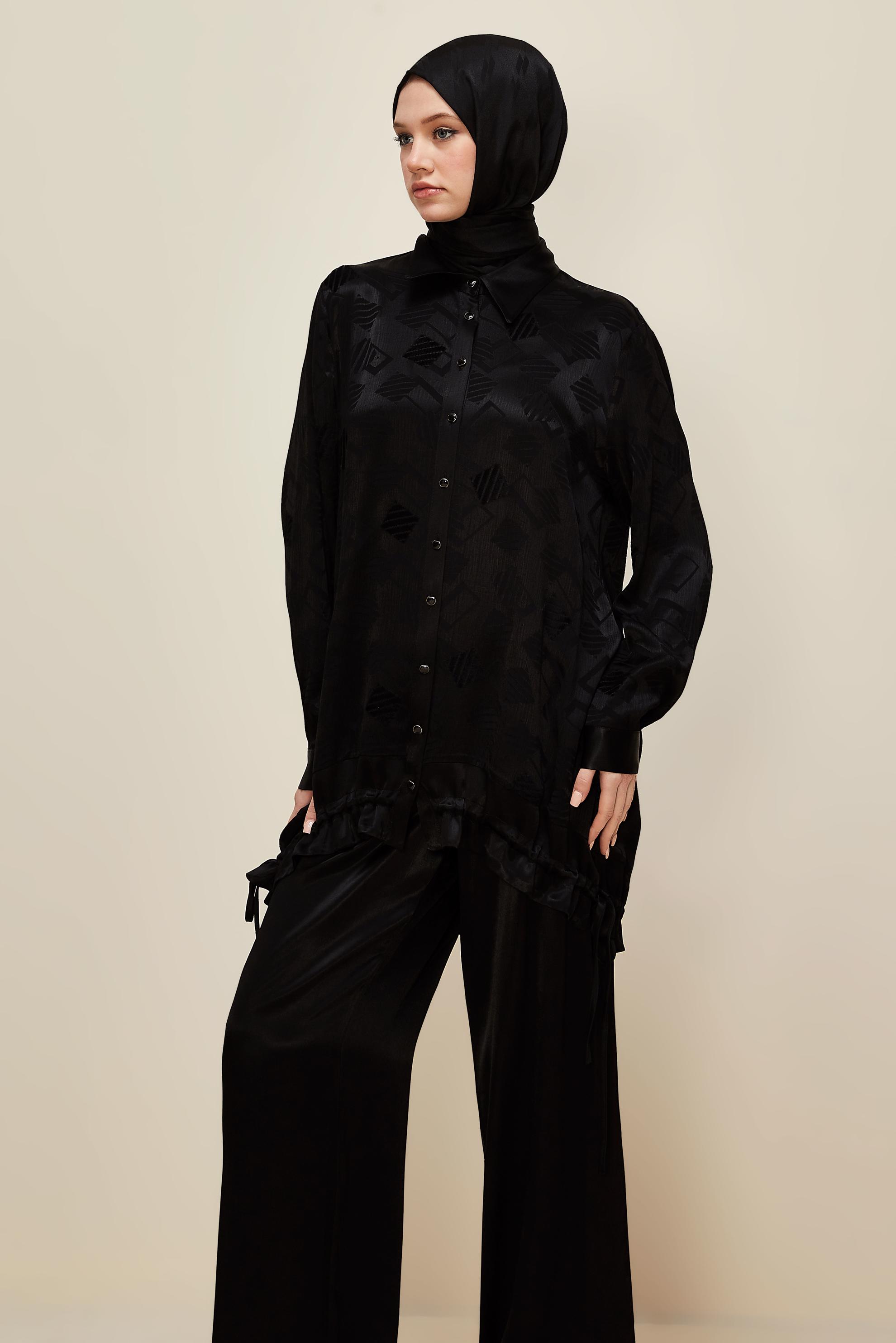 Hijab clothing BLACK 46104 JUM 871 2′Lİ PANT.TK. 40-48 TEK 42