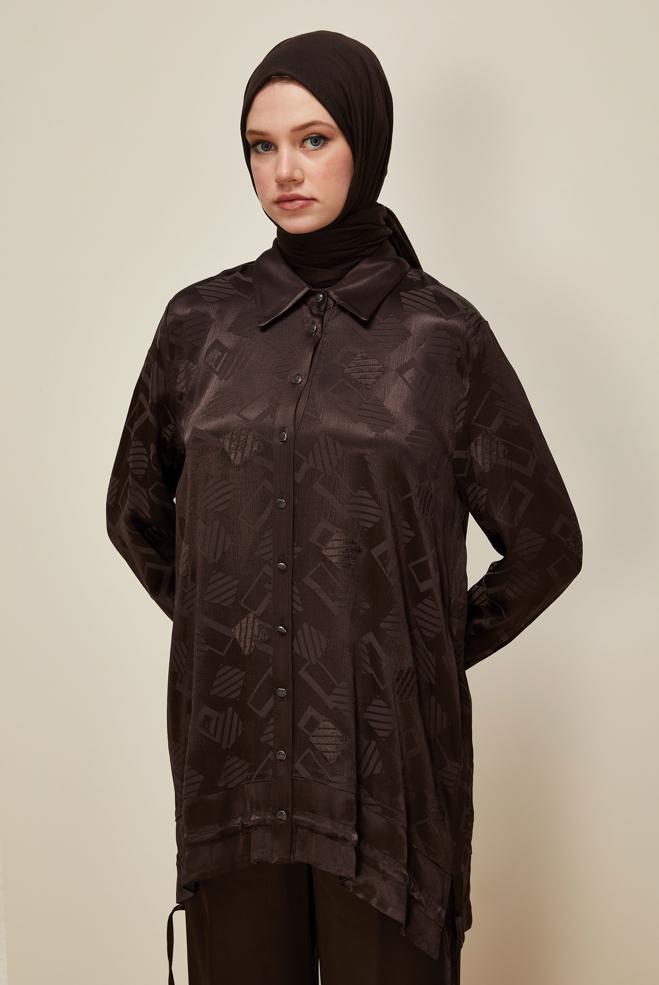 Hijab clothing BROWN 46104 JUM 871 2′Lİ PANT.TK. 40-48 TEK 42 - ALVİNA