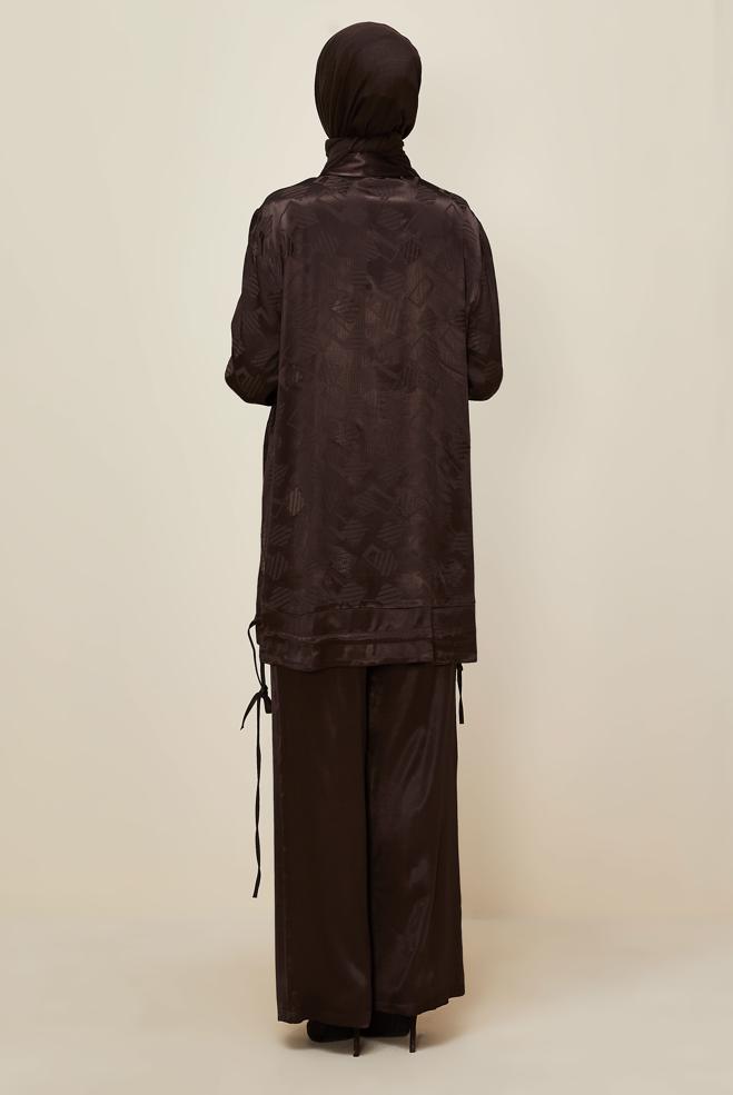 Hijab clothing BROWN 46104 JUM 871 2′Lİ PANT.TK. 40-48 TEK 42 - ALVİNA