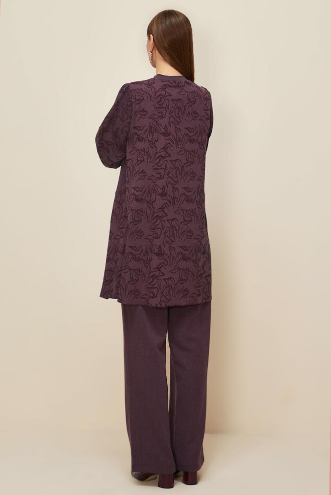 Hijab clothing CLARET RED 46120 JAKAR 563 2′Lİ PANT.TK. 38-46 - ALVİNA