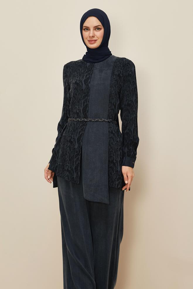 Hijab clothing BLACK 46139 CUPRO 2286 2′Lİ PANT.TK. 38-46 TEK40 - ALVİNA