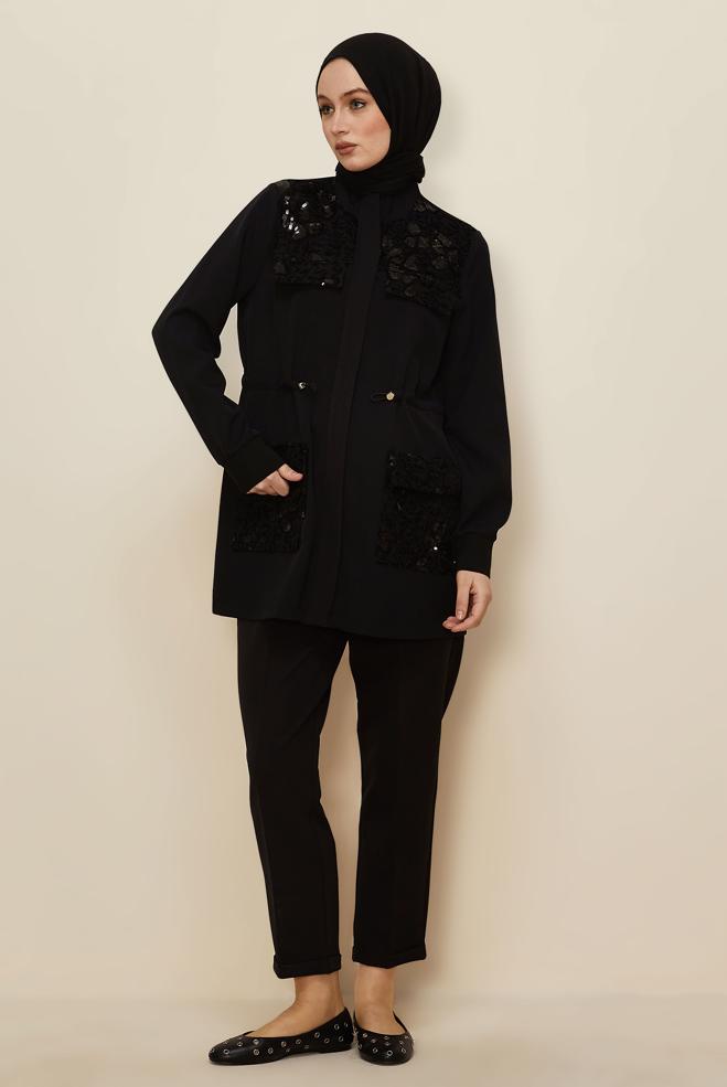 Hijab clothing BLACK 46165 44102 2&prime;Lİ PANT.TK. 38-44 TEK 40 - ALVİNA