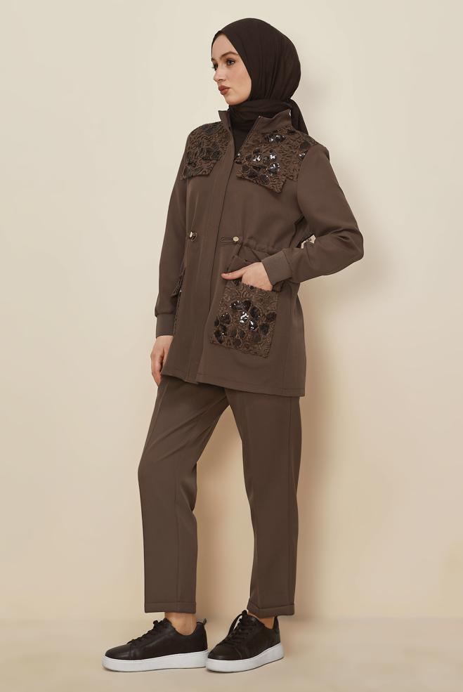 Hijab clothing MINK 46165 44102 2&prime;Lİ PANT.TK. 38-44 TEK 40 - ALVİNA