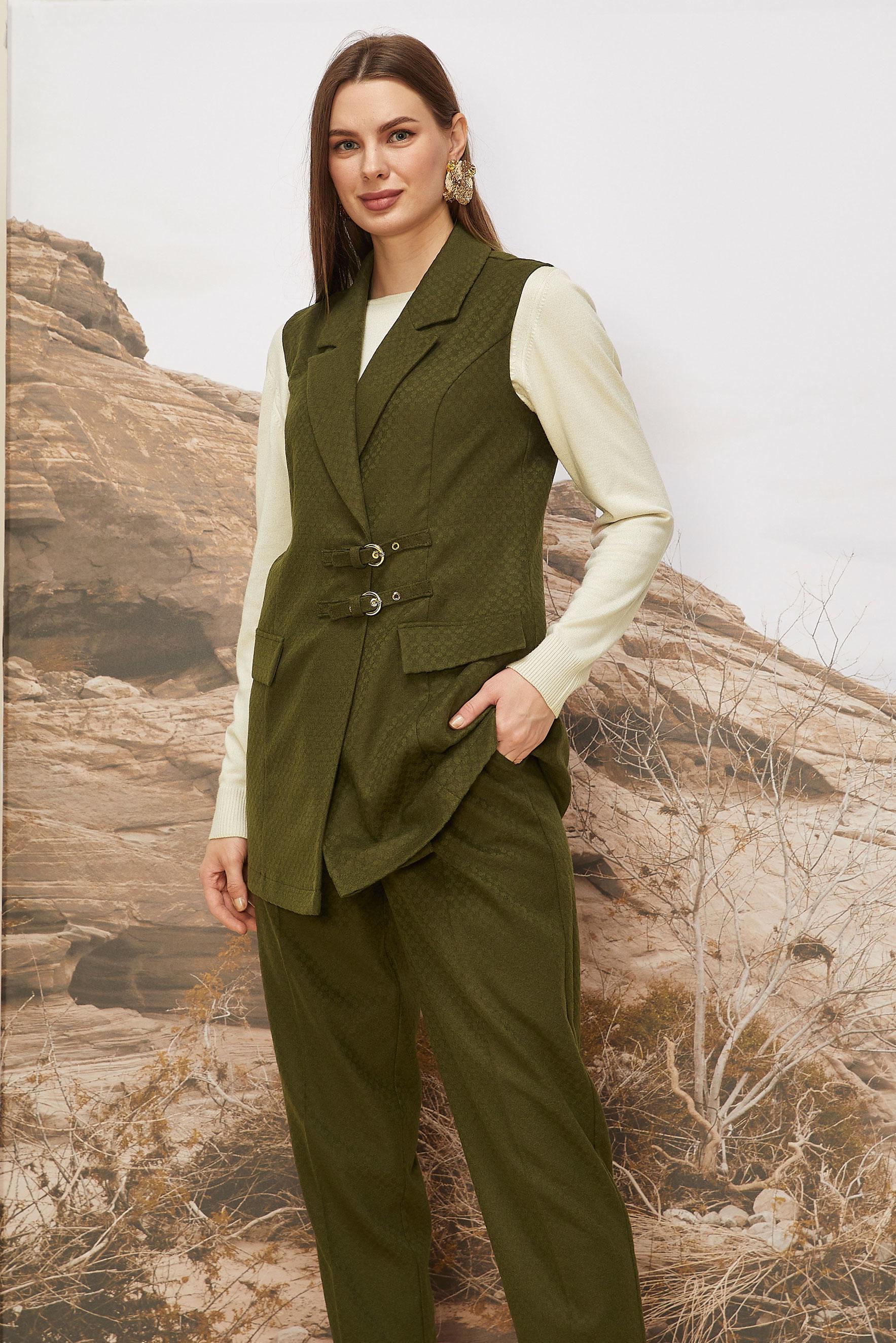 Tesettür giyim YEŞİL 46205 RENO 101771 2 Lİ PANT.TK.38-44 TEK 40