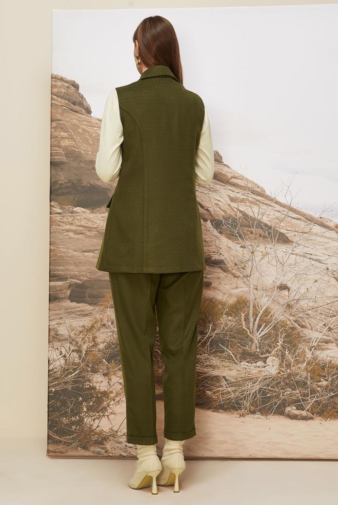 Tesettür giyim YEŞİL 46205 RENO 101771 2 Lİ PANT.TK.38-44 TEK 40 - ALVİNA