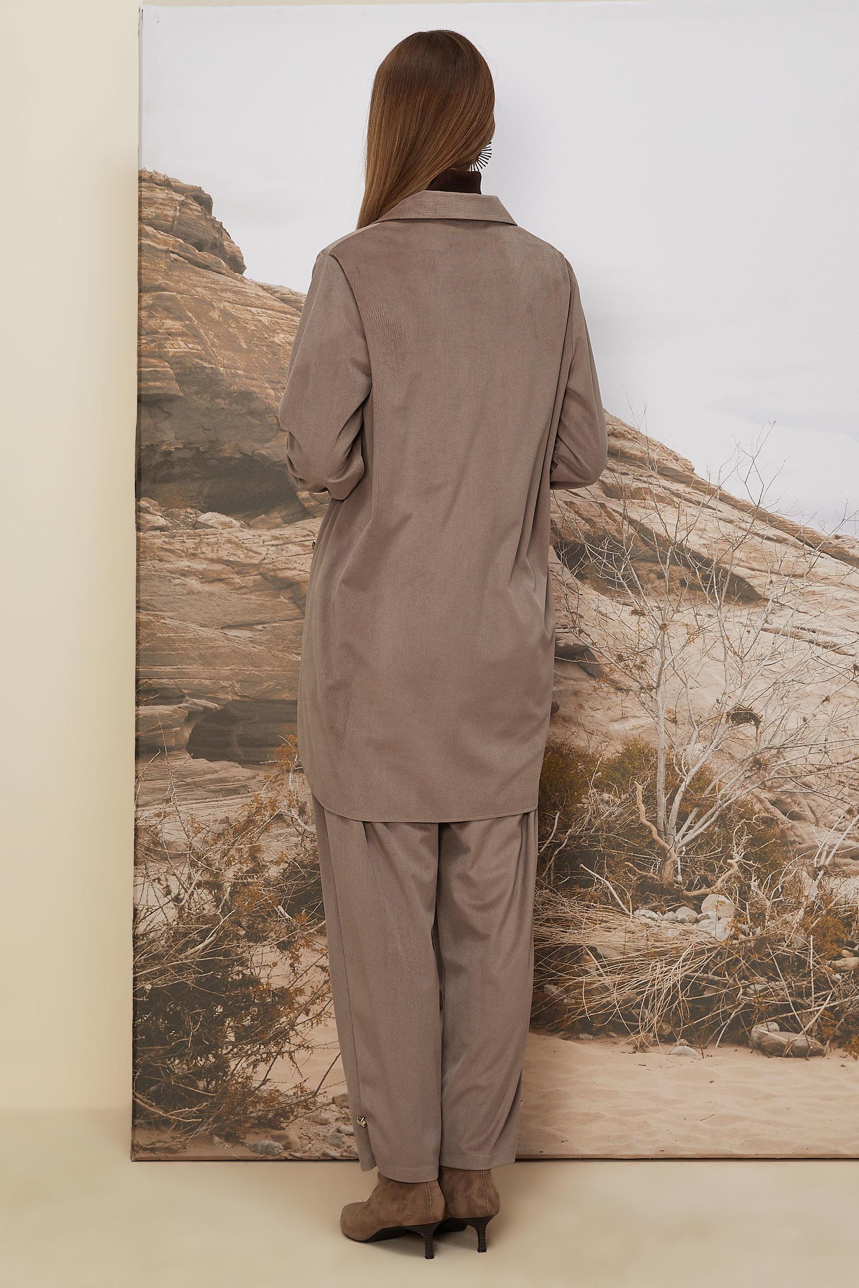 Hijab clothing MINK VELVET PANTSUIT 46239