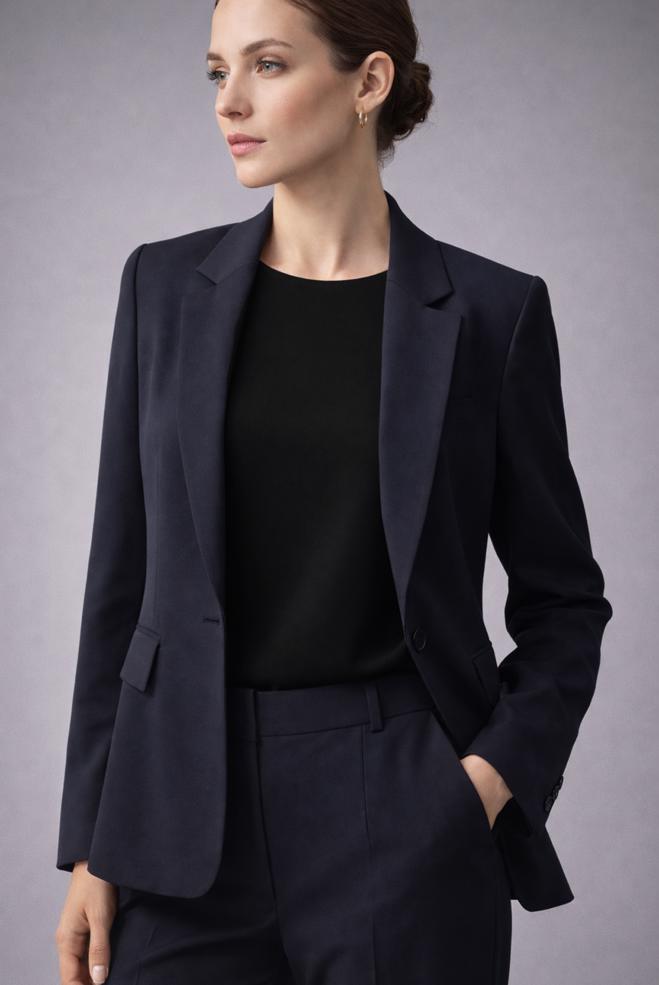 Tesettür giyim SİYAH BİSİKLET YAKA İÇ TUNİK 4486 - ALVİNA