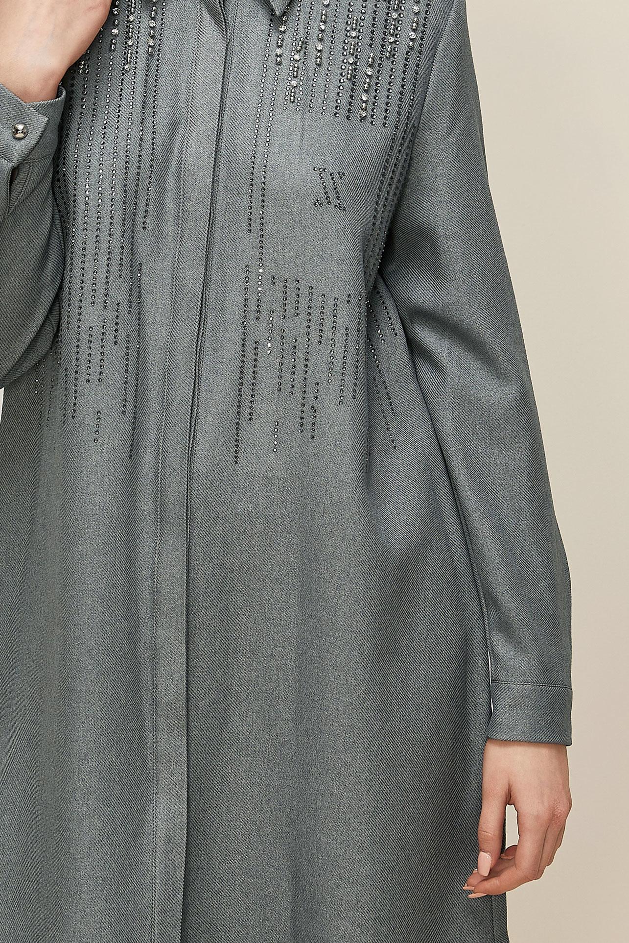 Vêtements hijab GRIS 45047 44115 TUNİK 40-46 TEK 38