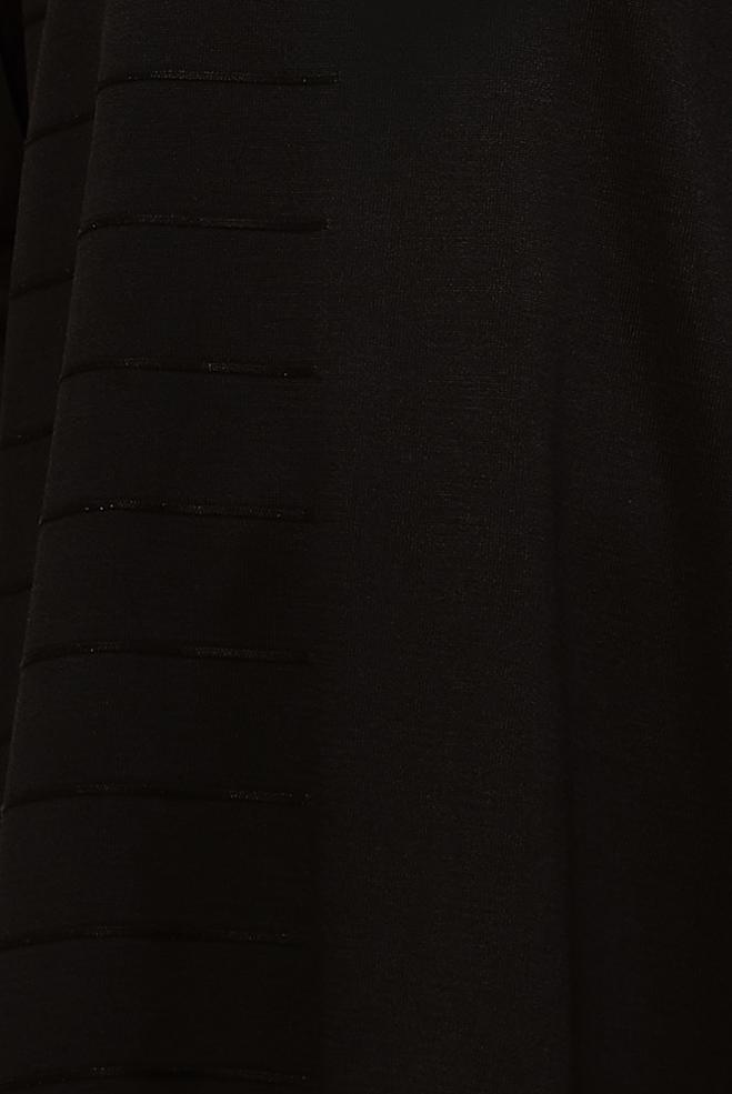 Hijab clothing BLACK KNITWEAR TUNIC 45847 - ALVİNA