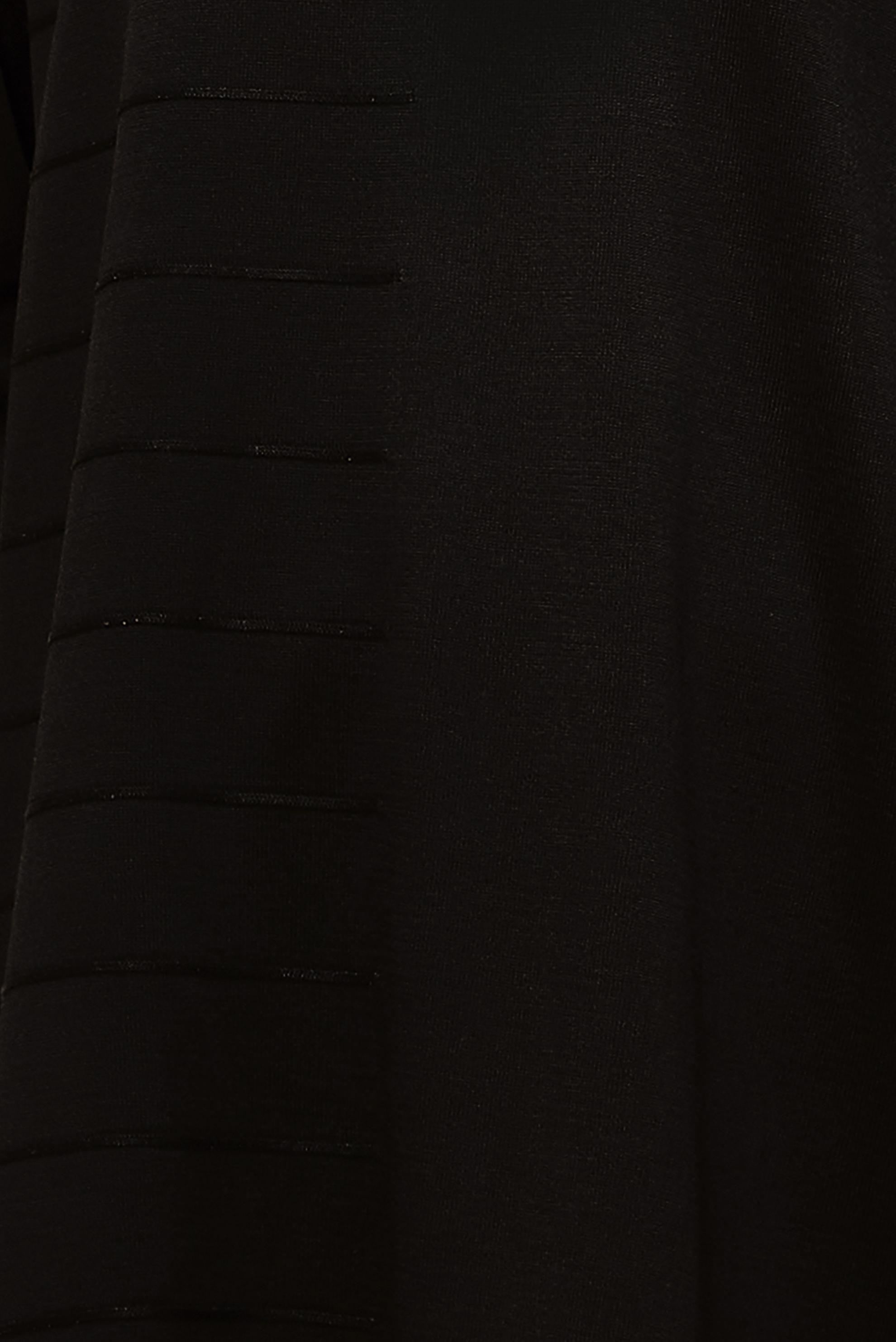 Tesettür giyim SİYAH TRİKO TUNİK 45847