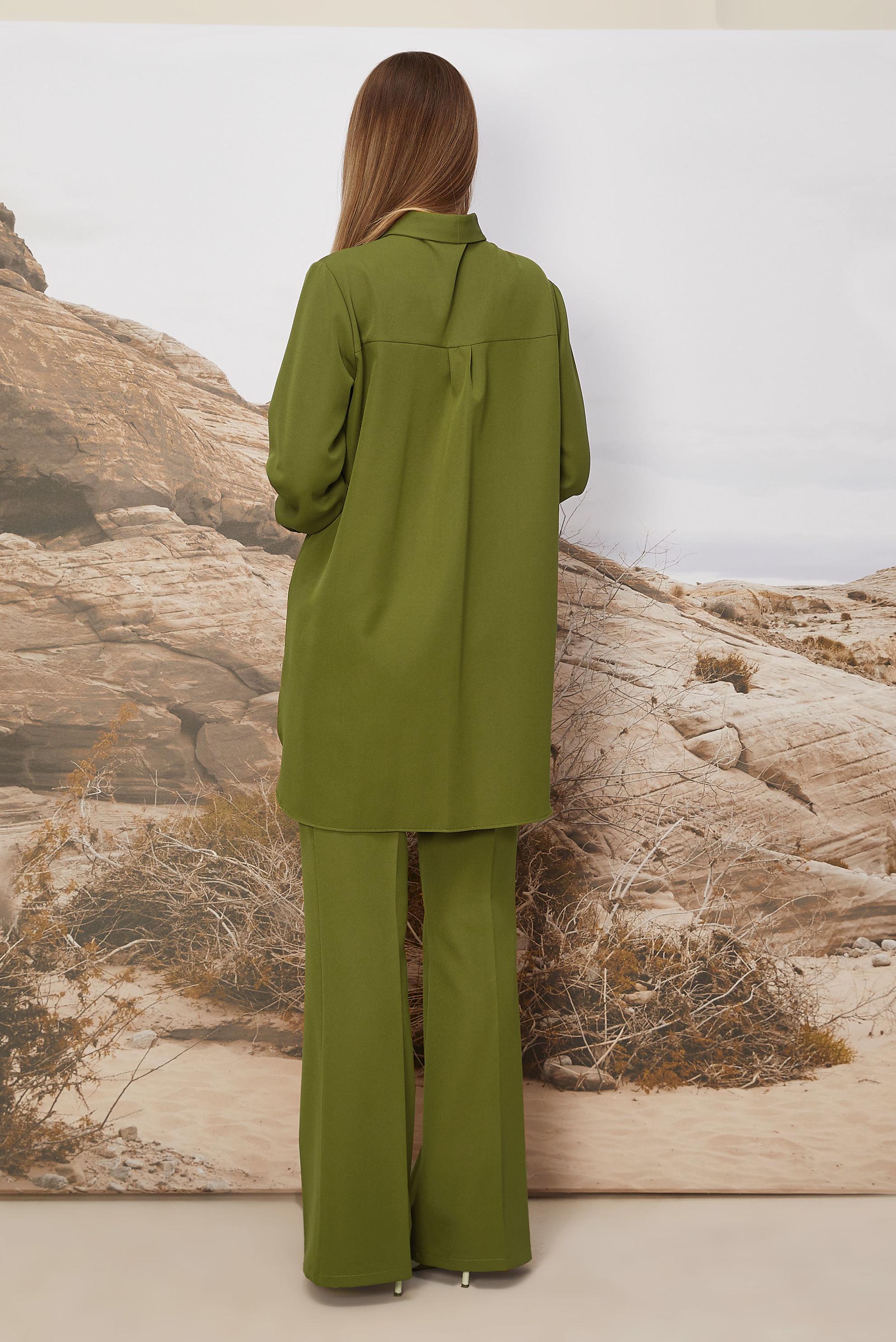 Hijab clothing GREEN 45973 43961 TUNİK 40-48 TEK42