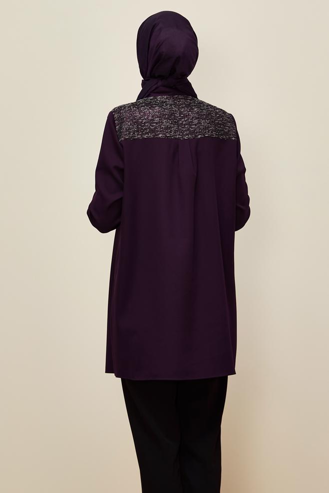 Tesettür giyim MÜRDÜM 45993 43961 TUNİK 40-48 TEK 38 - ALVİNA