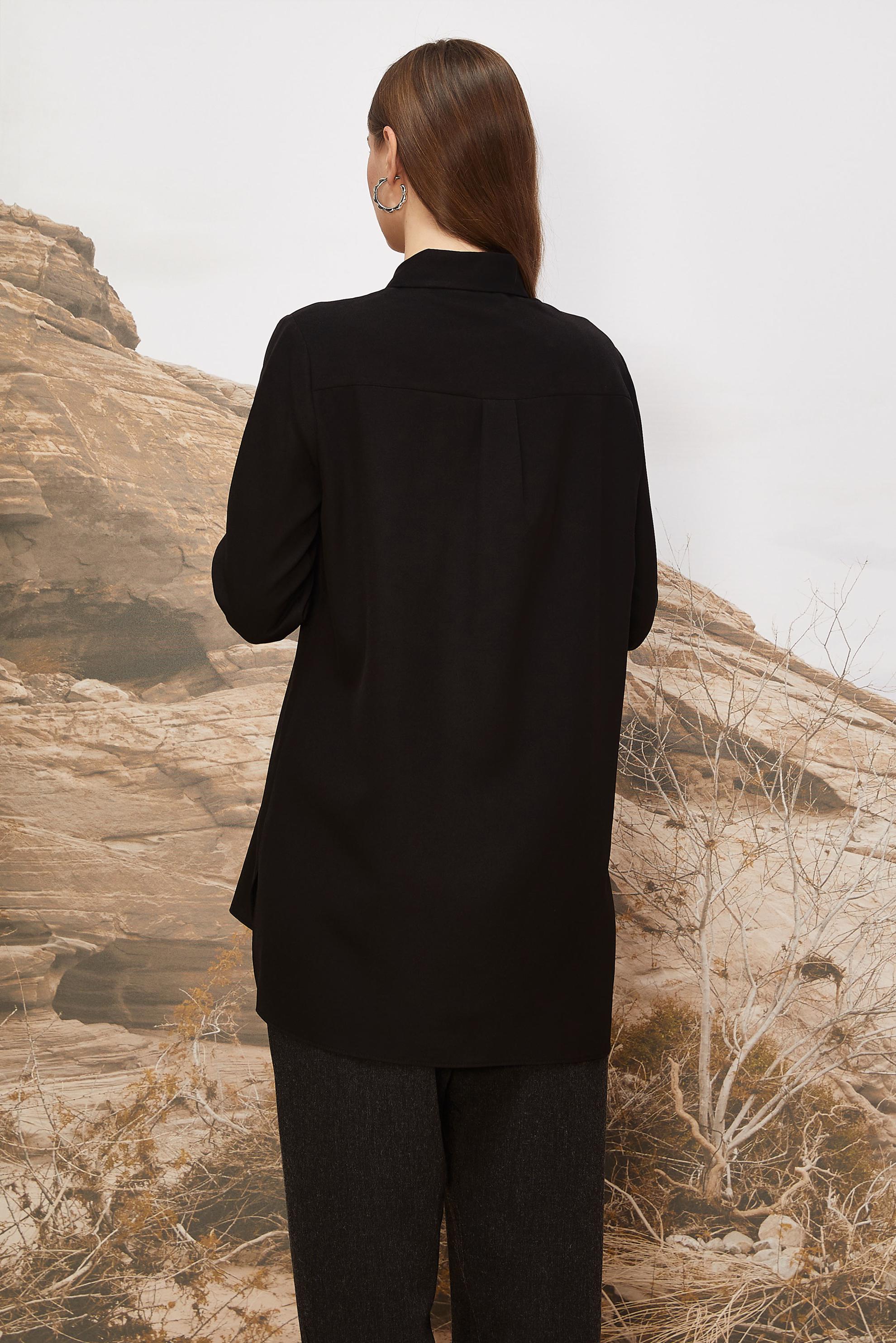 Tesettür giyim SİYAH 46080 43961 TUNİK 38-46 TEK 42