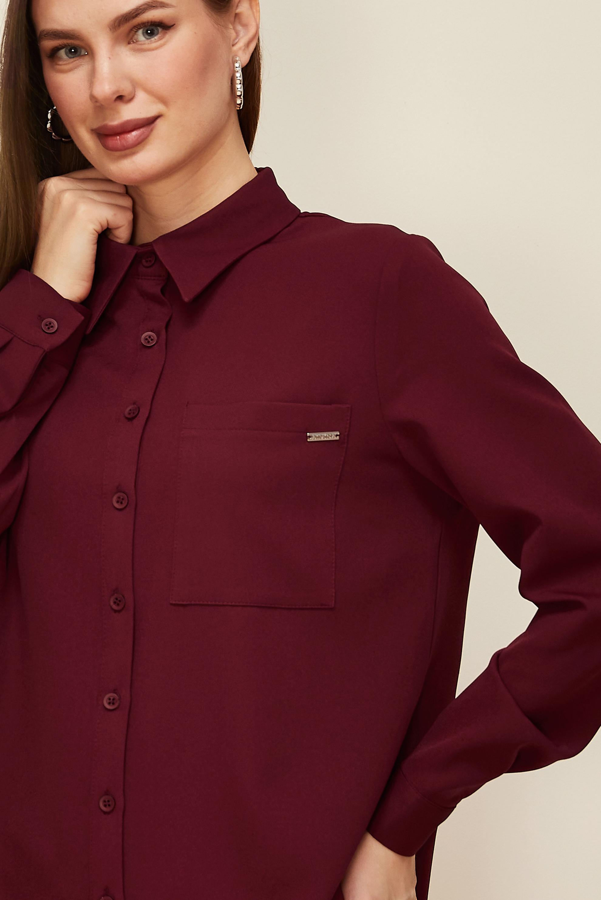 Tesettür giyim BORDO 46080 43961 TUNİK 38-46 TEK 42