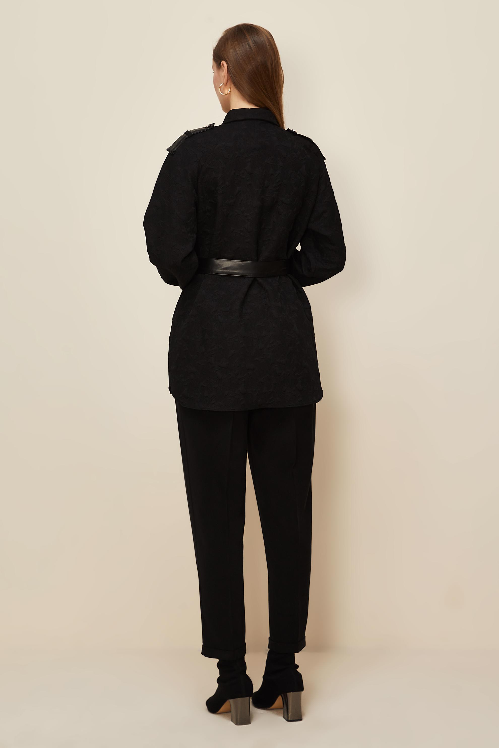 Hijab clothing BLACK 46138 9798 TUNİK 38-44 TEK40