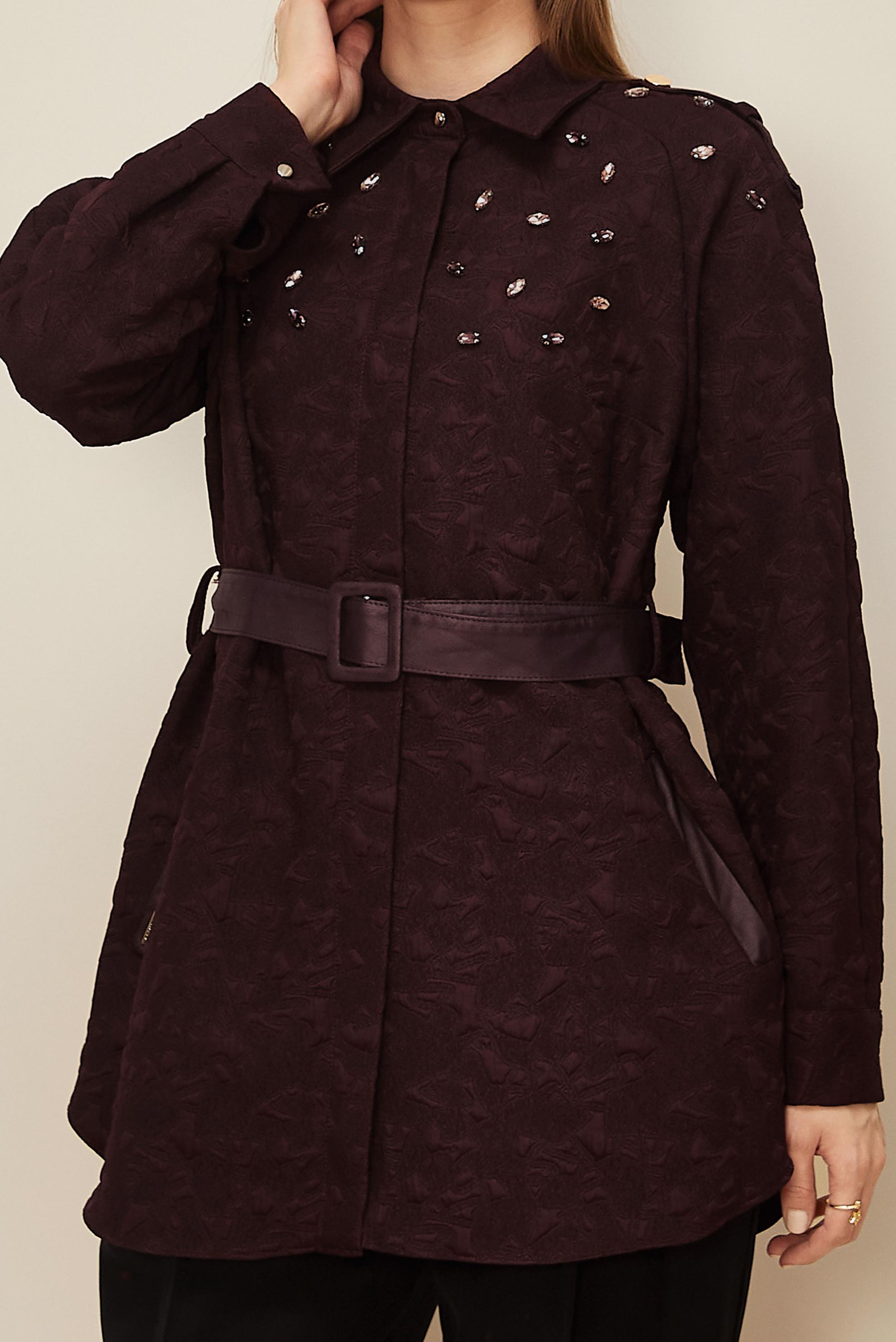 Hijab clothing CLARET RED 46138 9798 TUNİK 38-44 TEK40